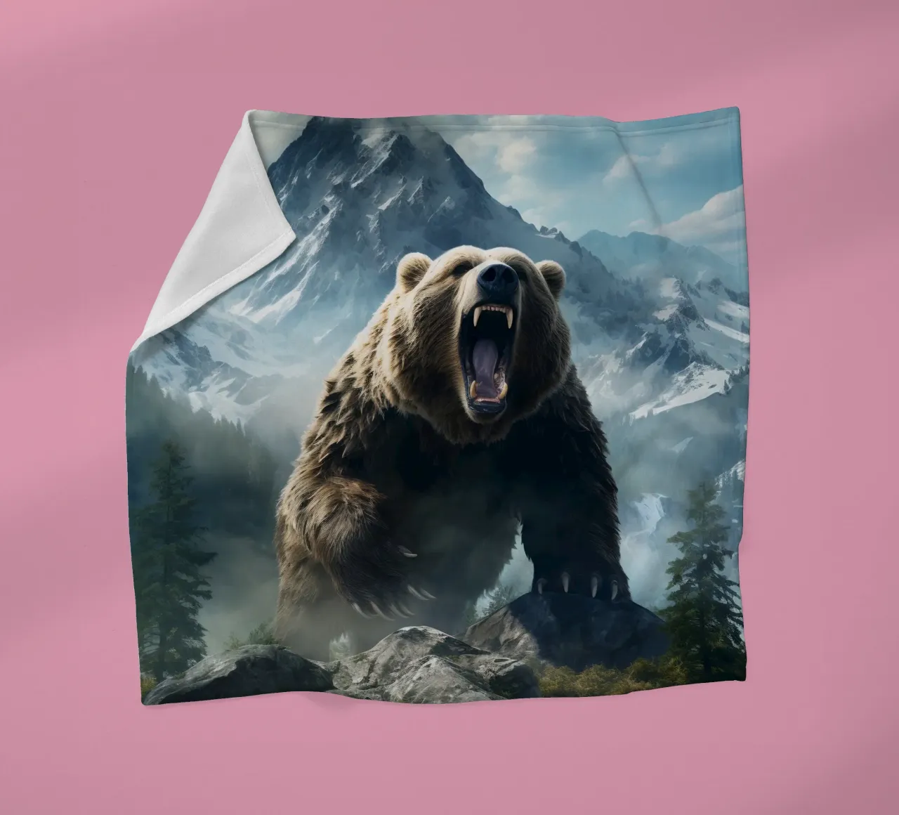 Bear Mountains 2 coperta in pile da Mateo