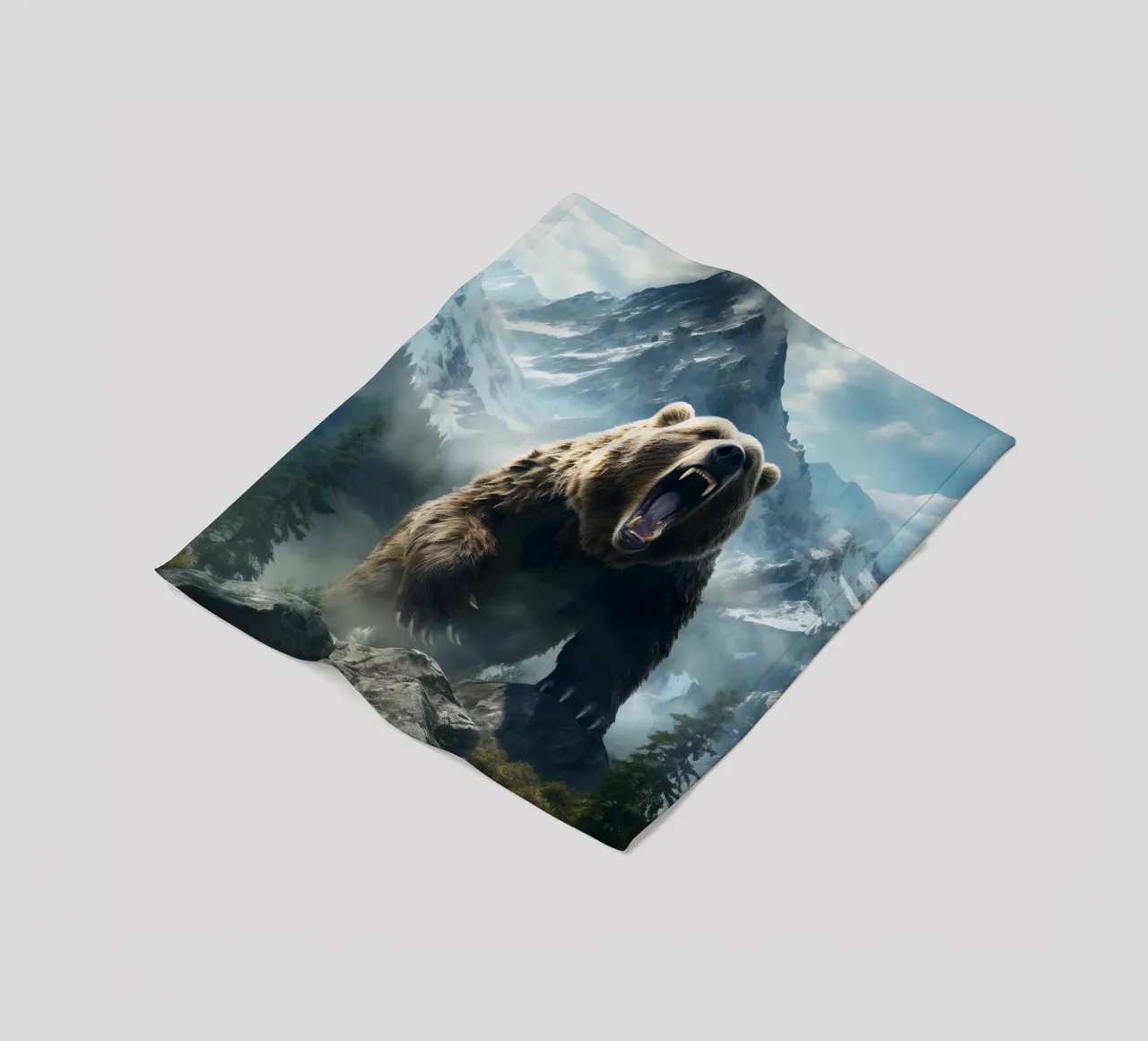 Bear Mountains 2 coperta in pile da Mateo
