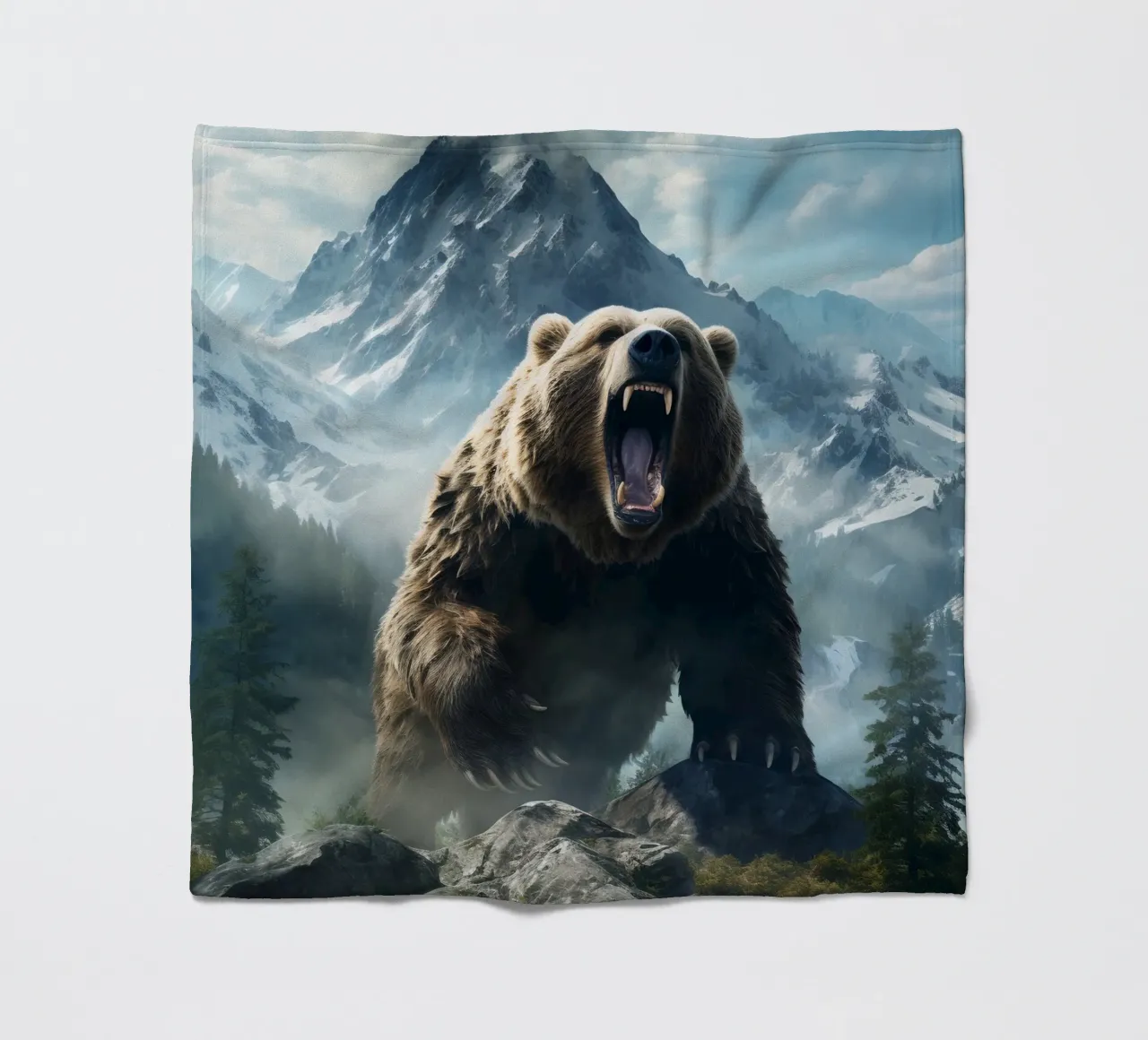 Bear Mountains 2 coperta in pile da Mateo