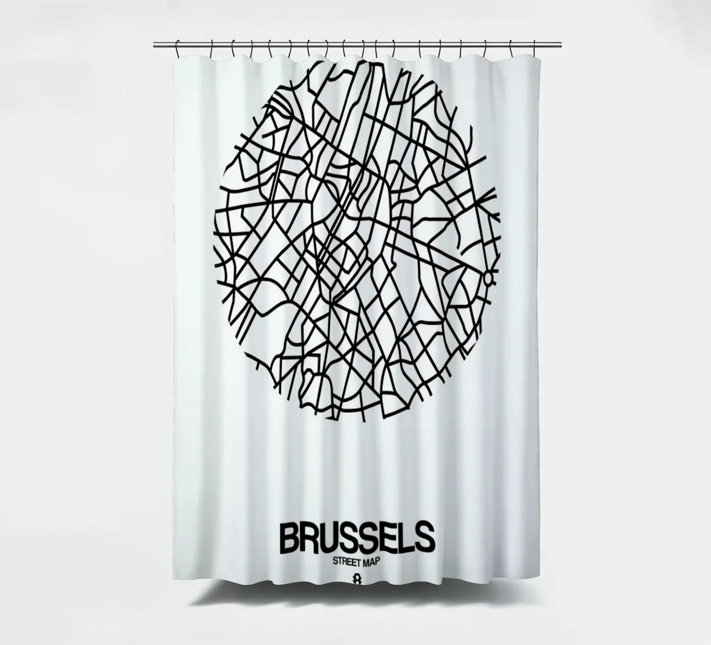 Brussels Duschvorhang von Naxart