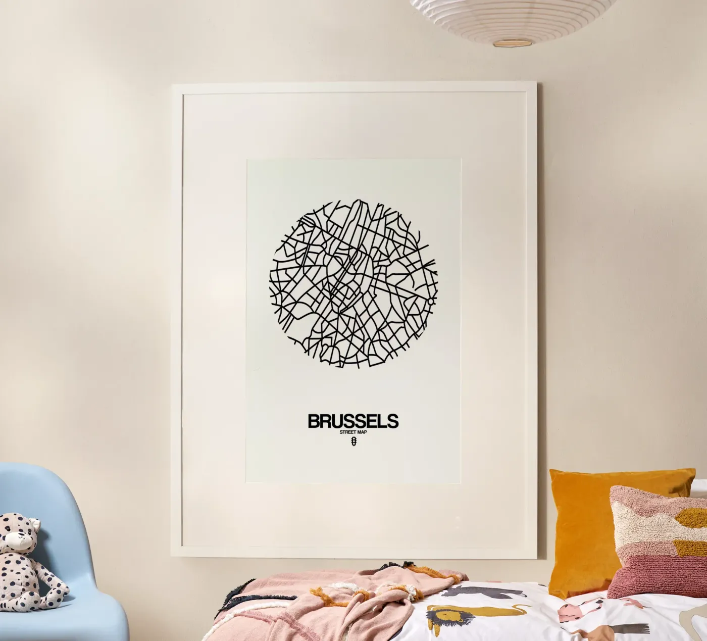 Brussels poster da Naxart