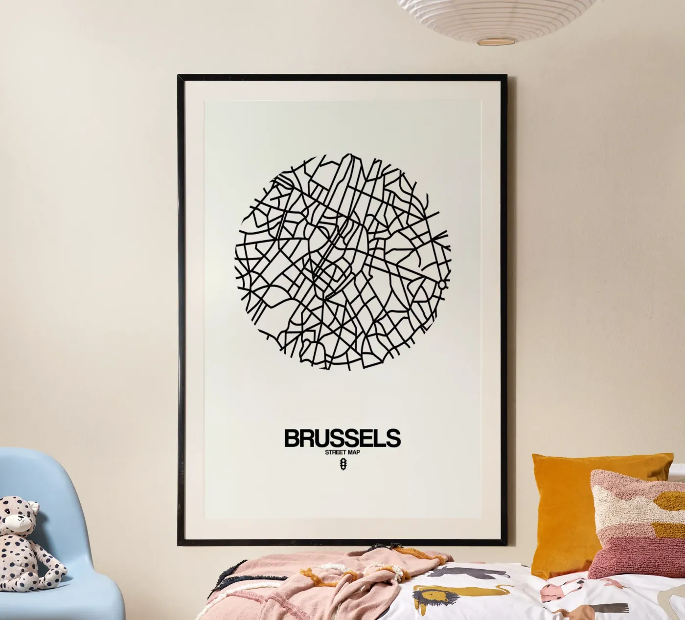Brussels Poster von Naxart
