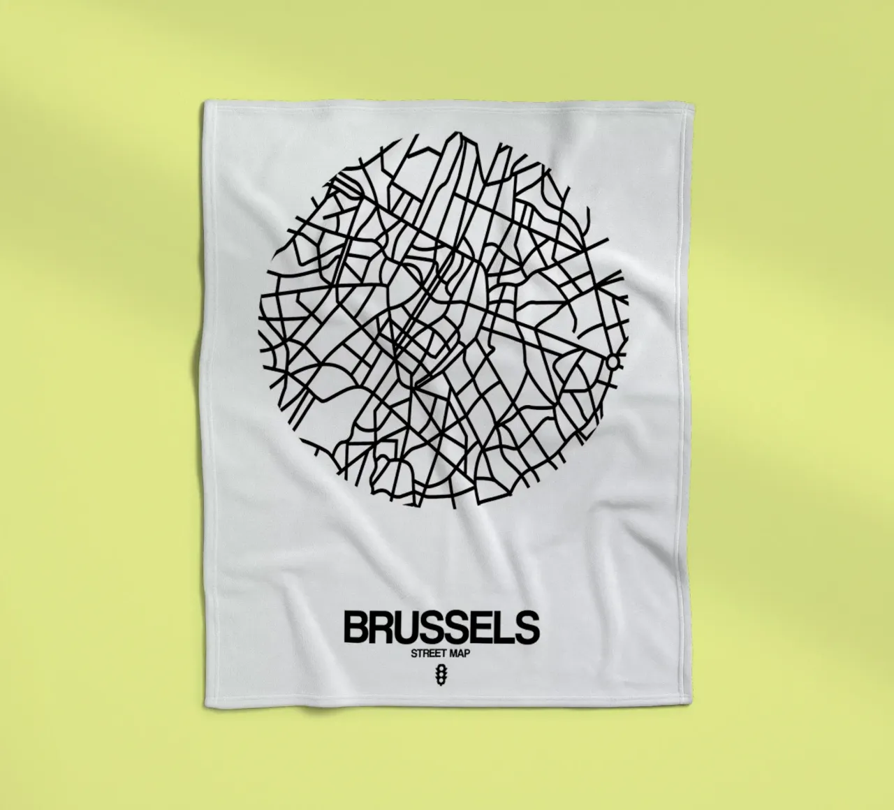 Brussels Fleecedecke von Naxart