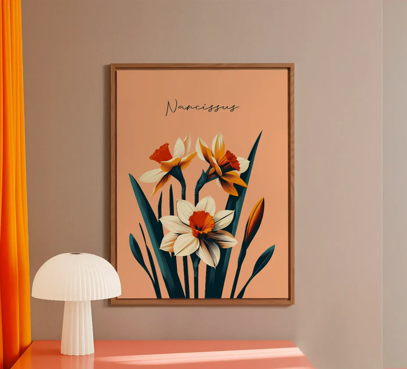 Daffodil forex plate by Digital Naive