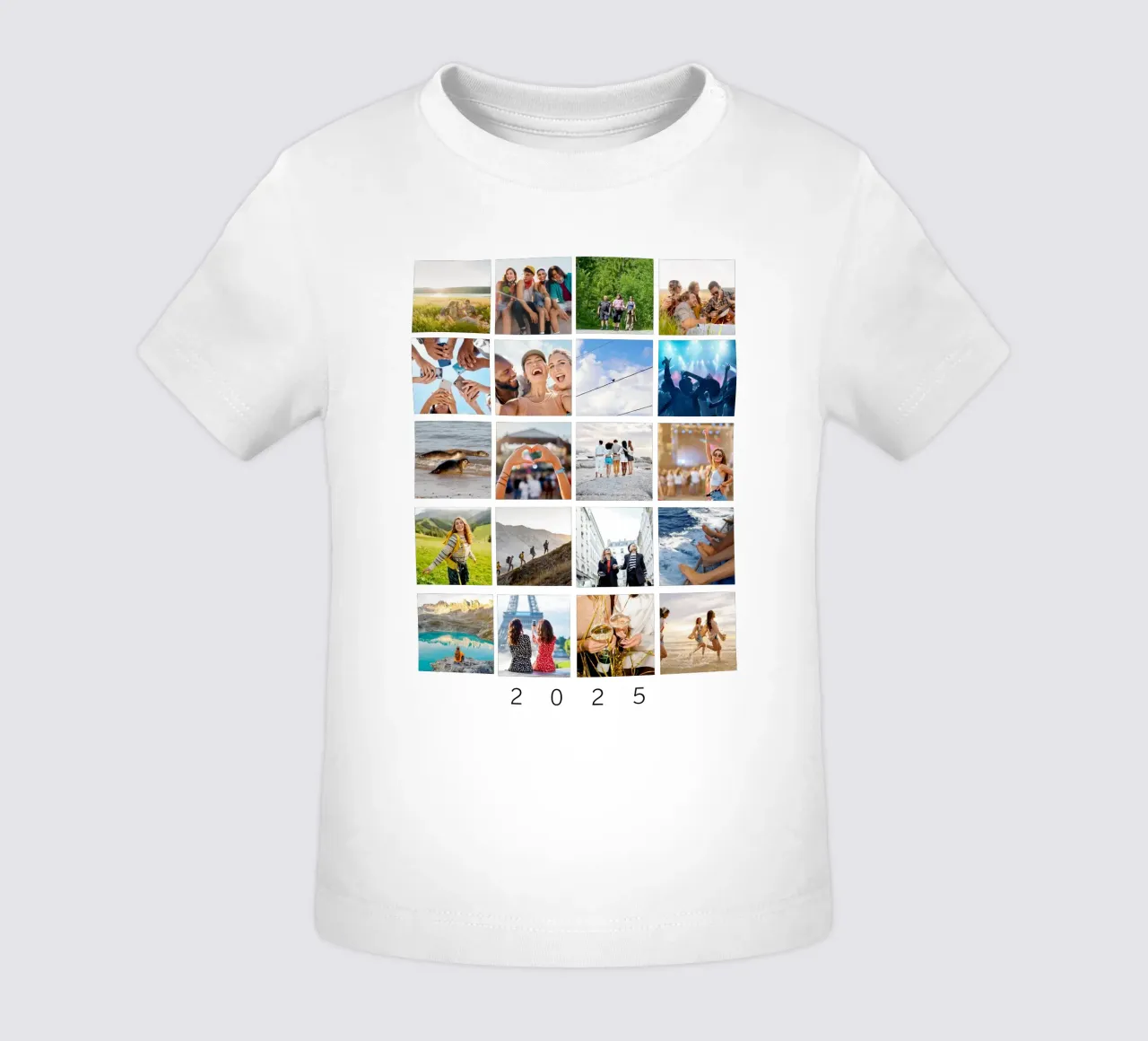 Your Story - personalisiert t-shirt pour bébé de WORTSPIEL