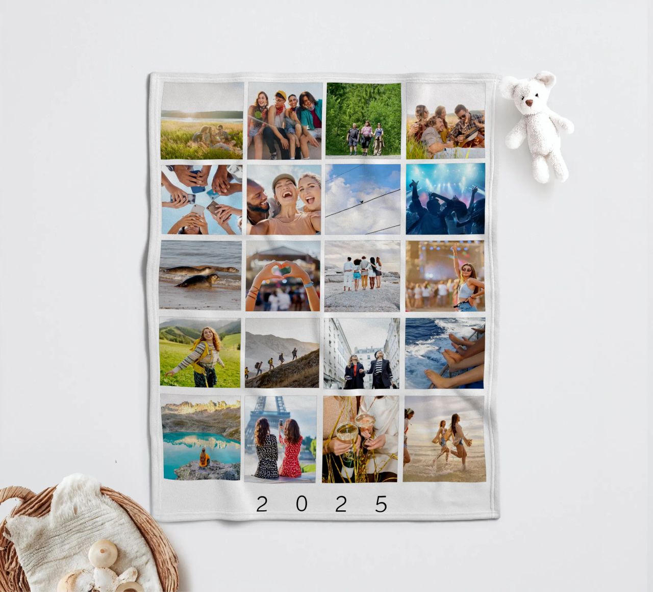 Your Story - personalisiert fleecedeken van WORTSPIEL