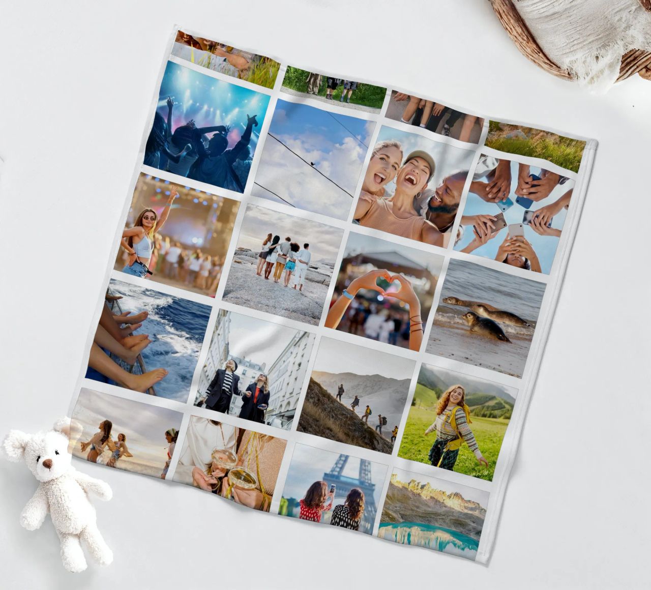 Your Story - personalisiert fleecedeken van WORTSPIEL