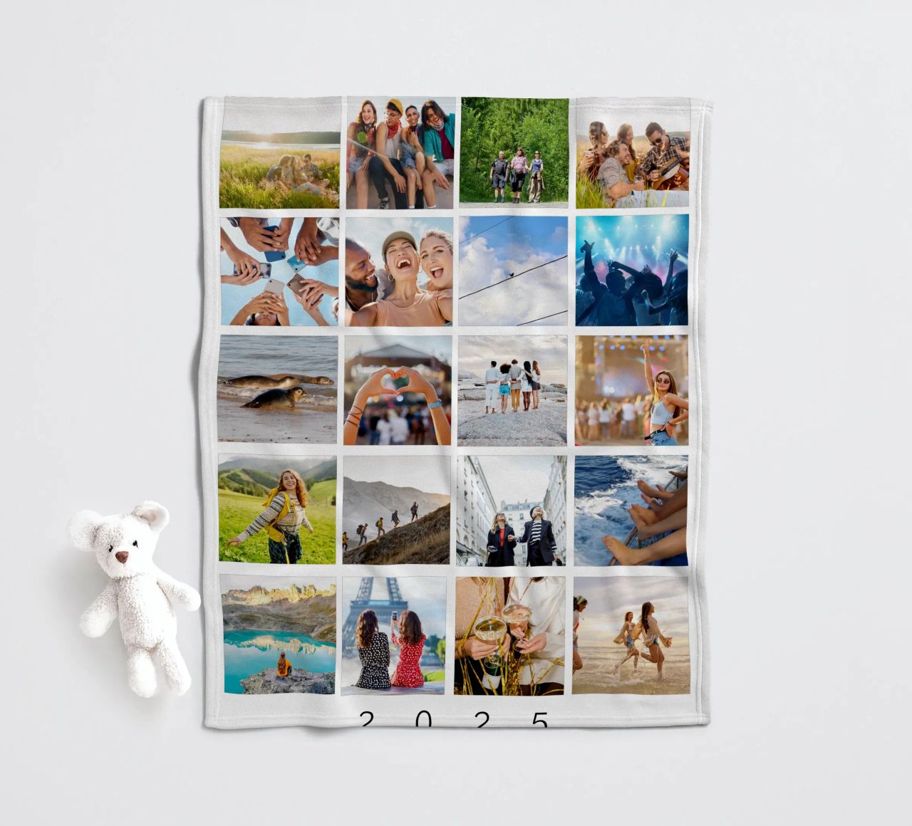 Your Story - personalisiert fleecedeken van WORTSPIEL