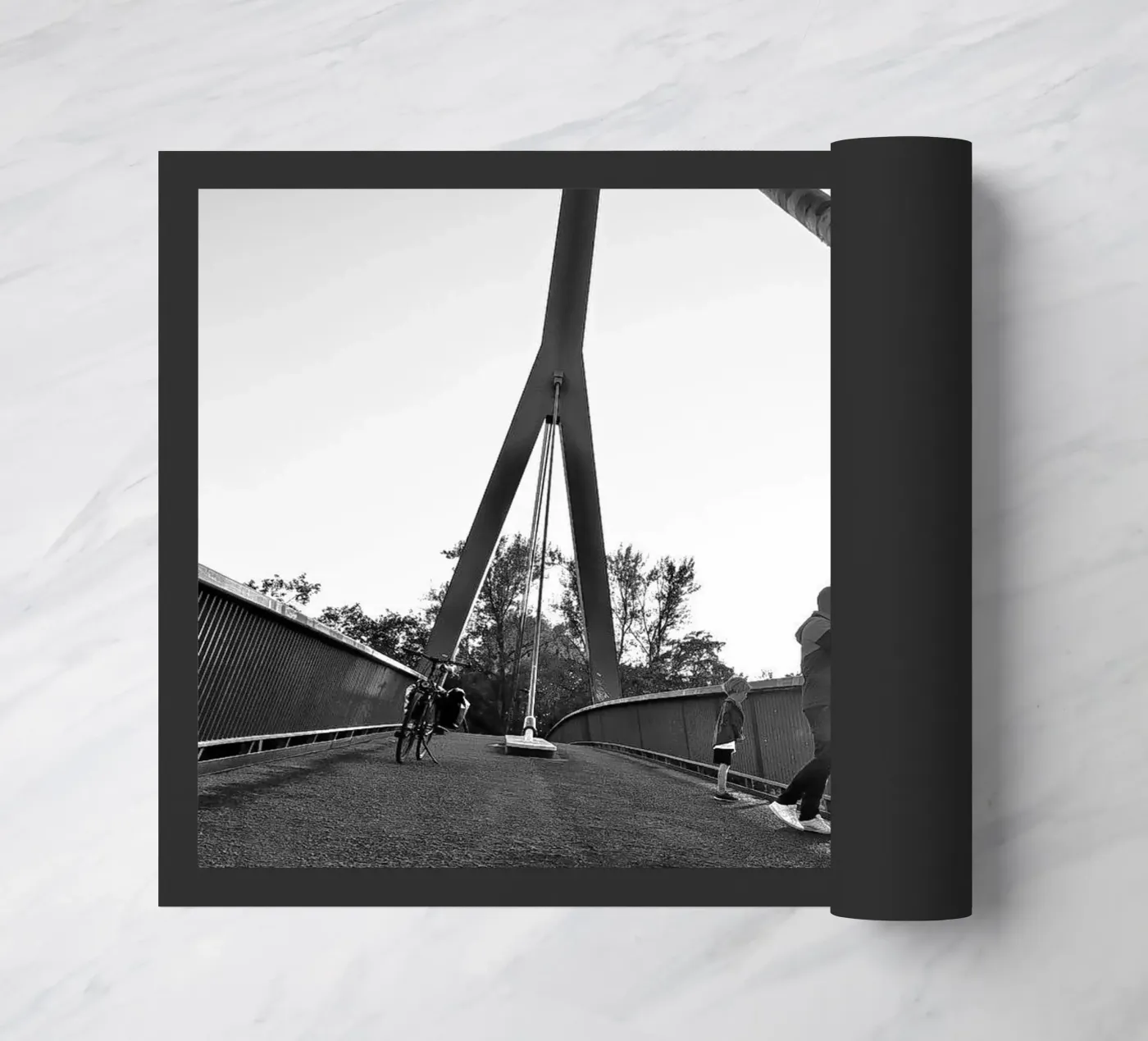 Sunset Brigde paillasson de Soulshots