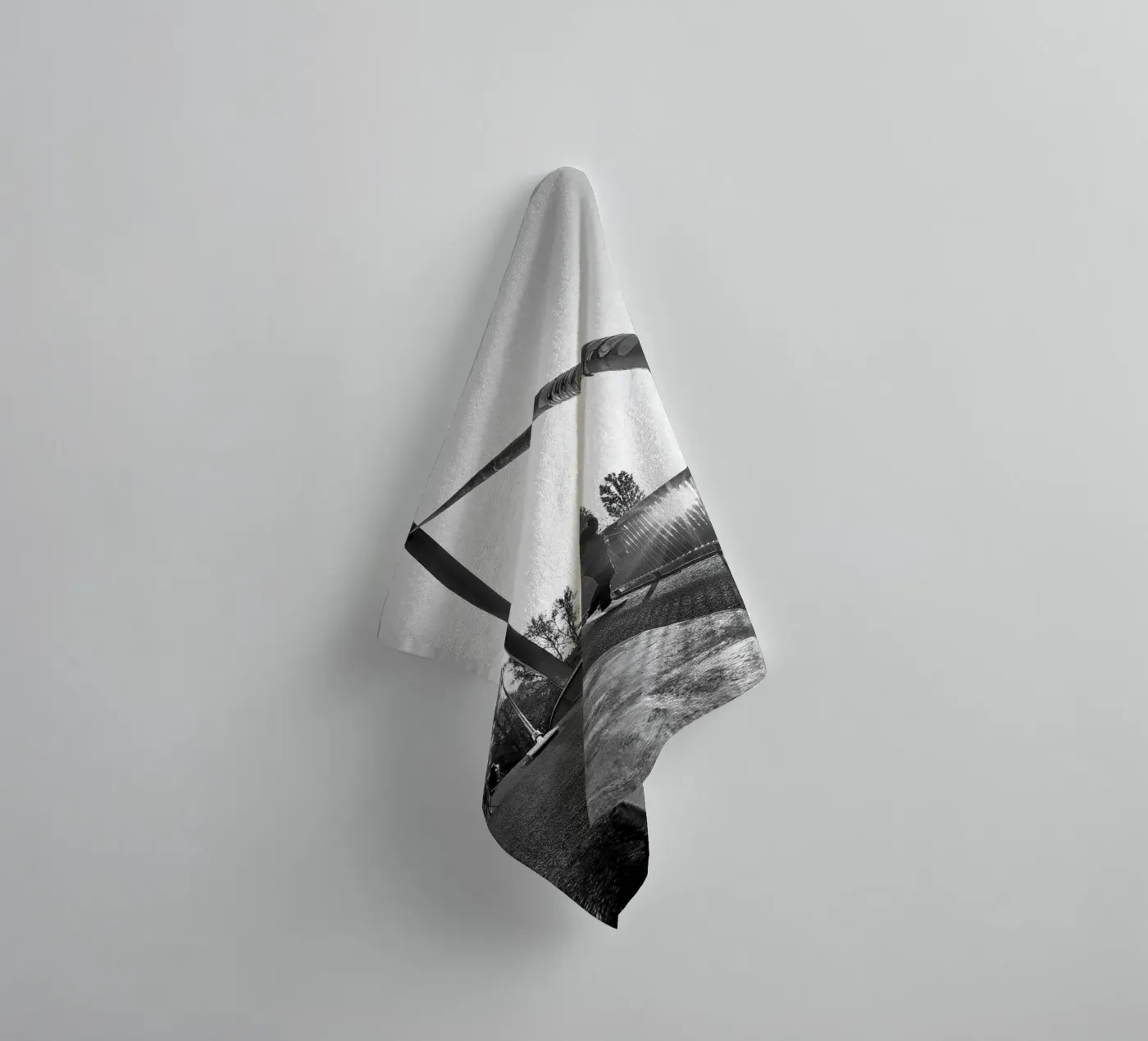 Sunset Brigde badhanddoek van Soulshots
