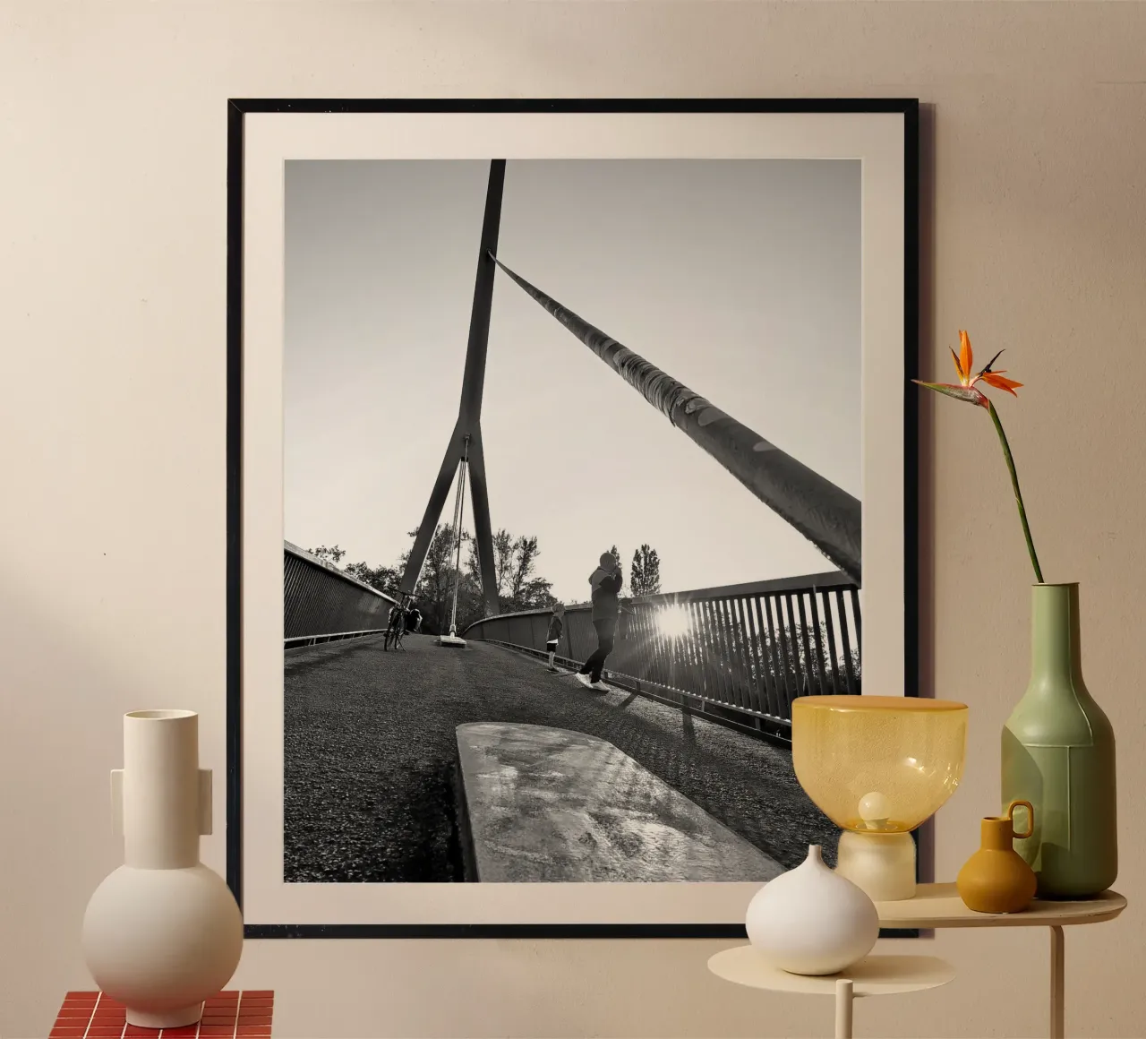 Sunset Brigde carta hahnemühle da Soulshots