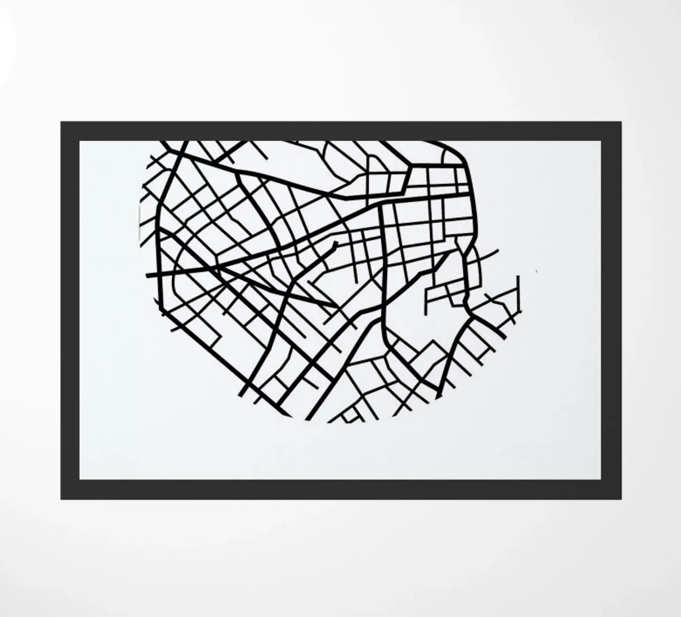 Buenos Aires doormat by Naxart