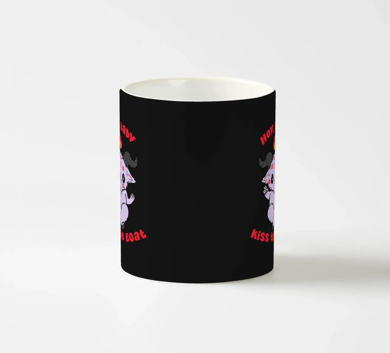 Baciare la capra tazza in ceramica da Loobs