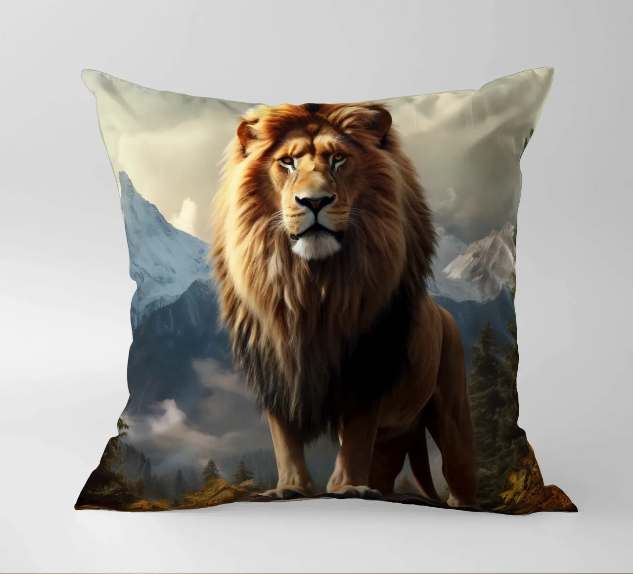 Lion Mountains cuscino da Mateo
