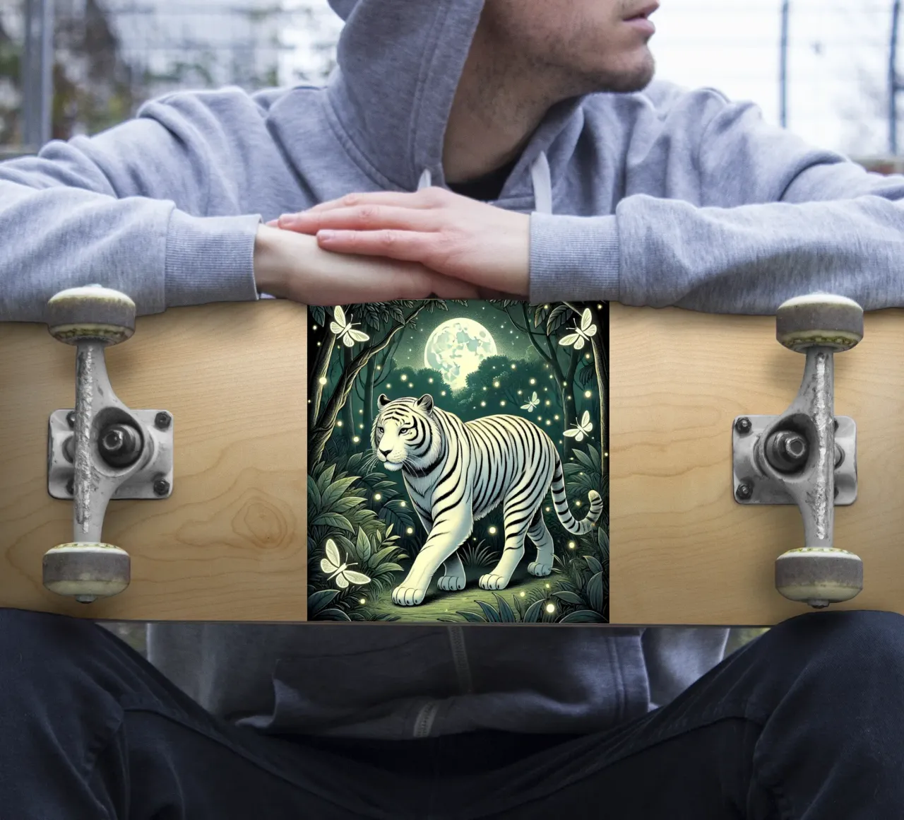 Nocturnal Majesty sticker by FluffyToons