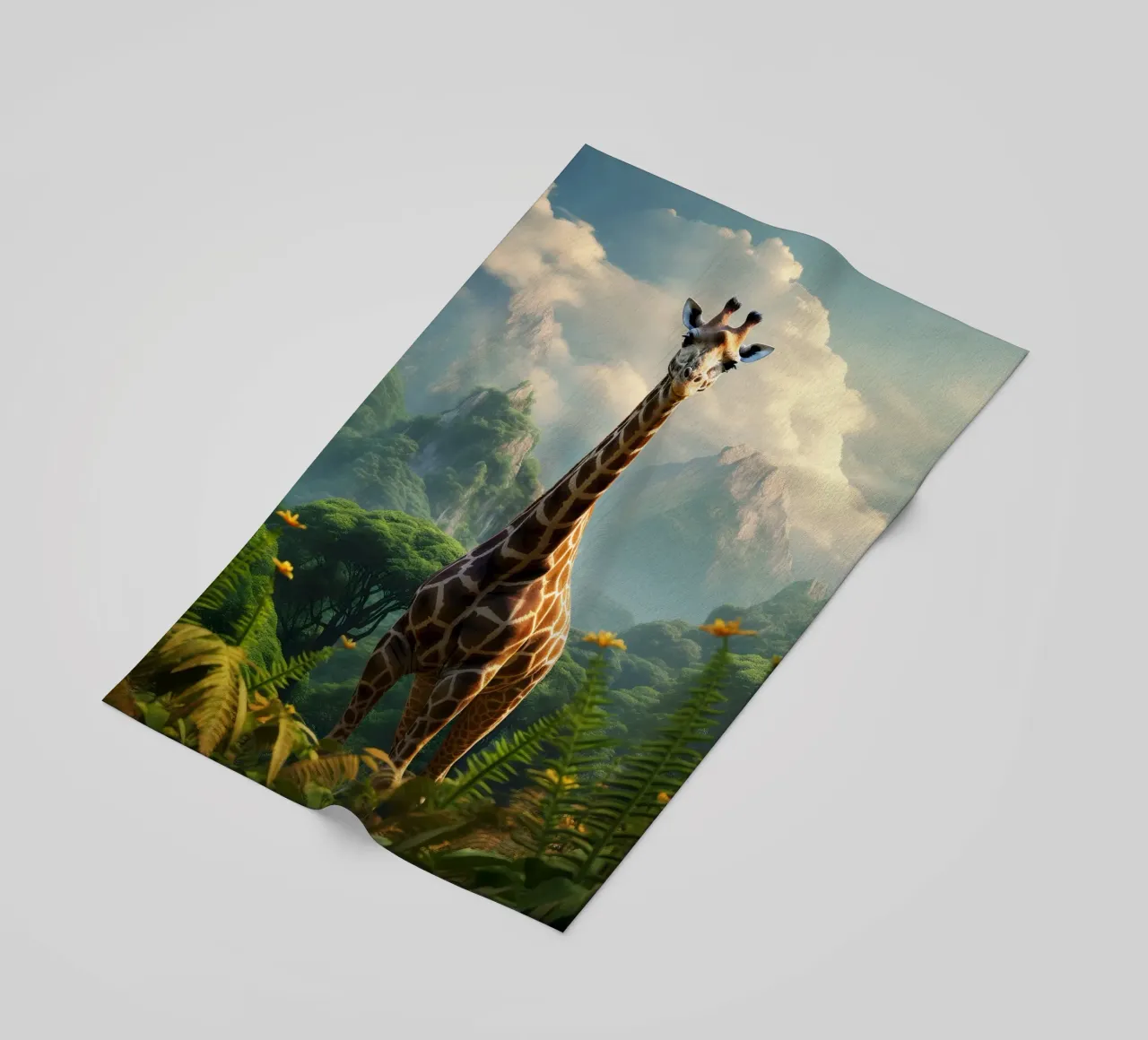 Giraffe Mountains telo mare da Mateo