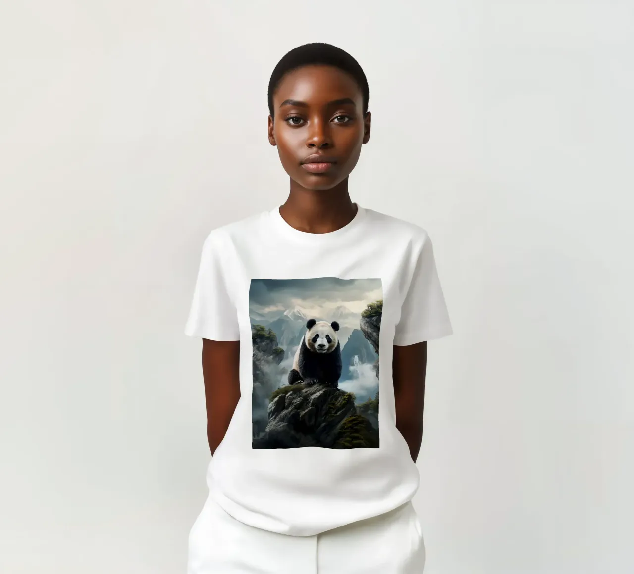 Panda Mountains t-shirt da Mateo