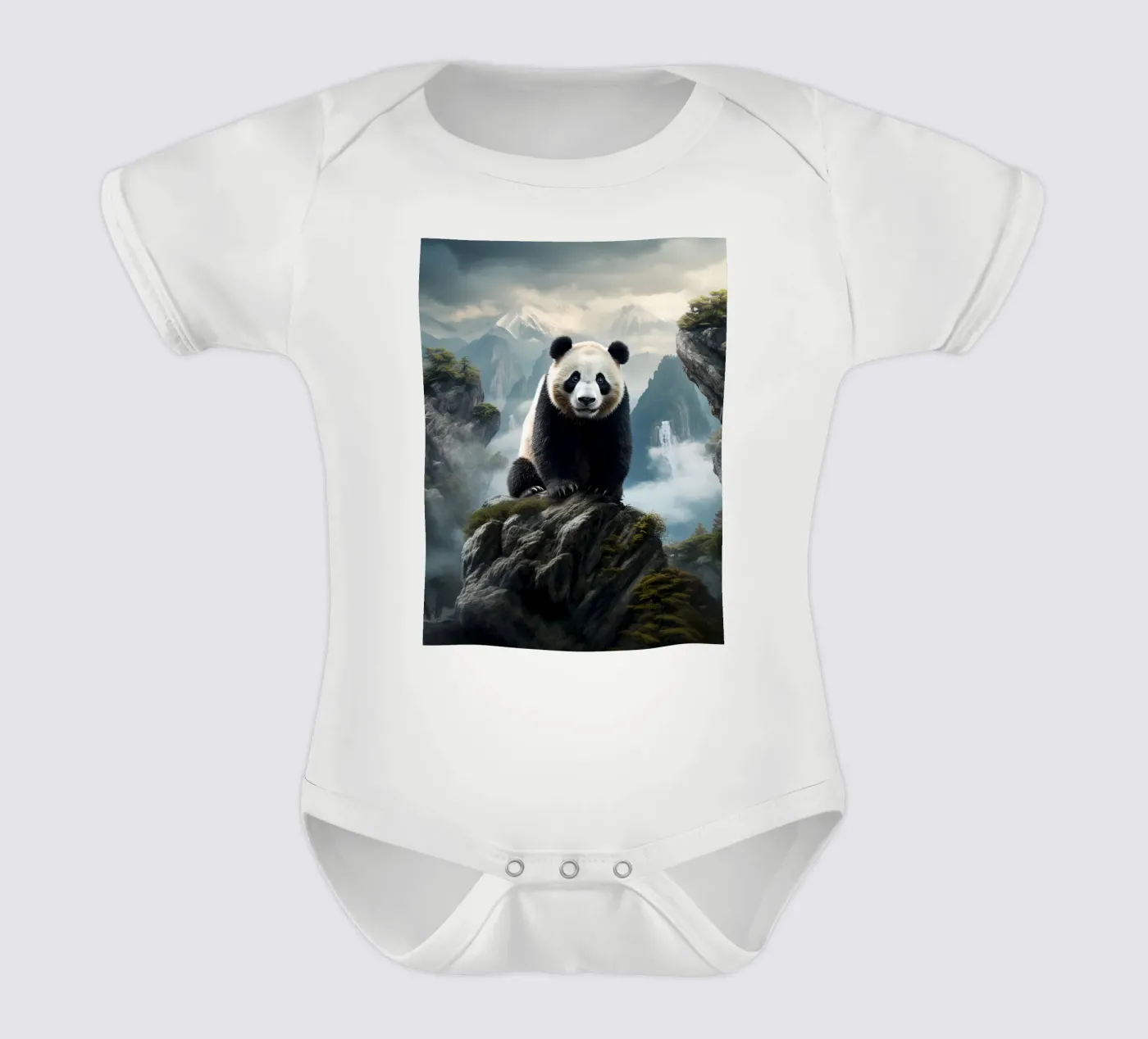 Panda Mountains body bébé de Mateo
