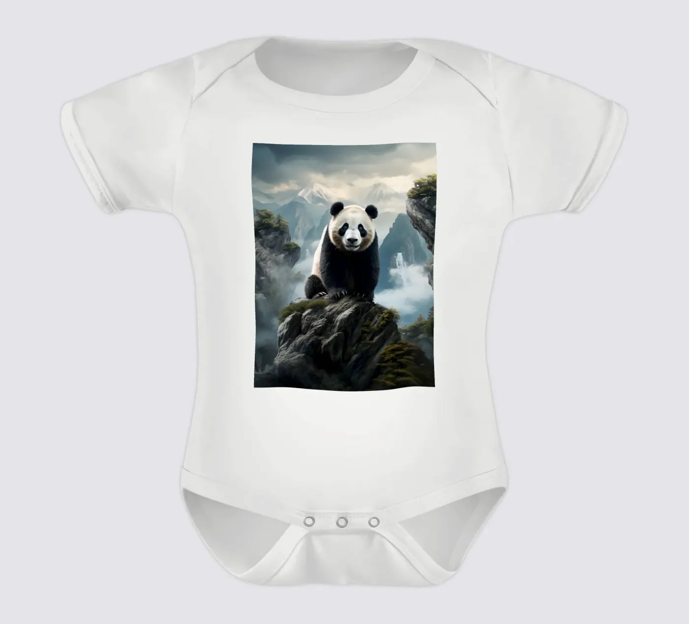 Panda Mountains body bébé de Mateo