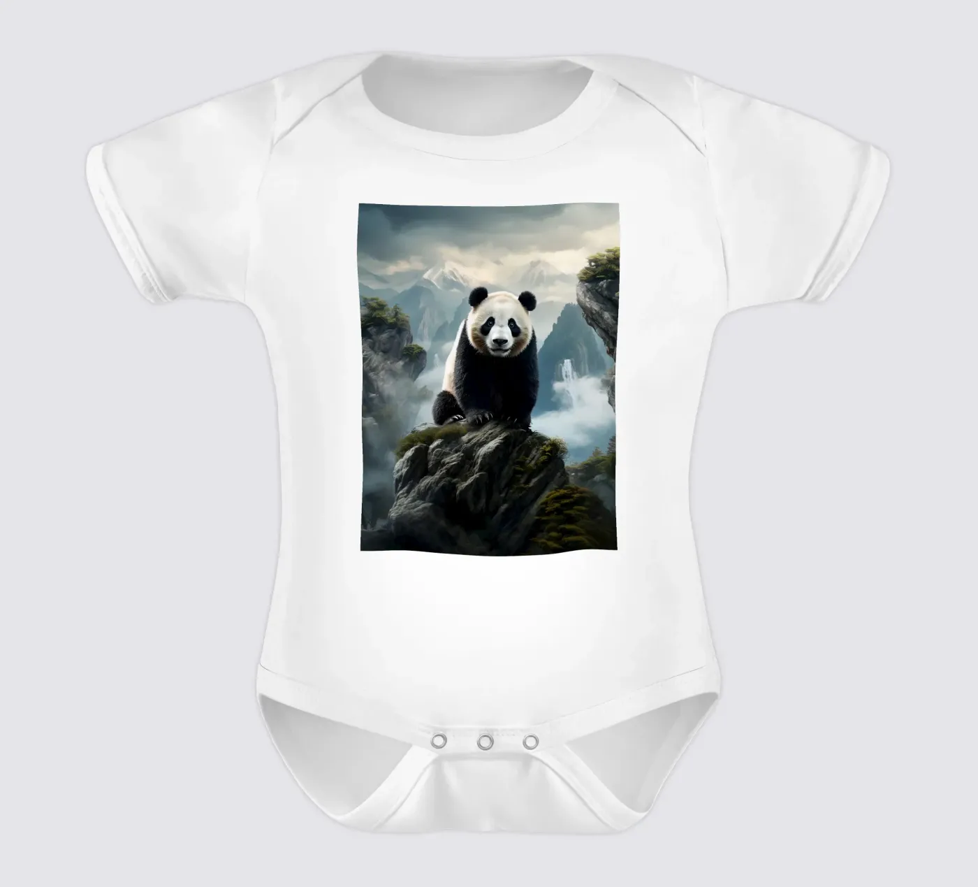 Panda Mountains body bébé de Mateo