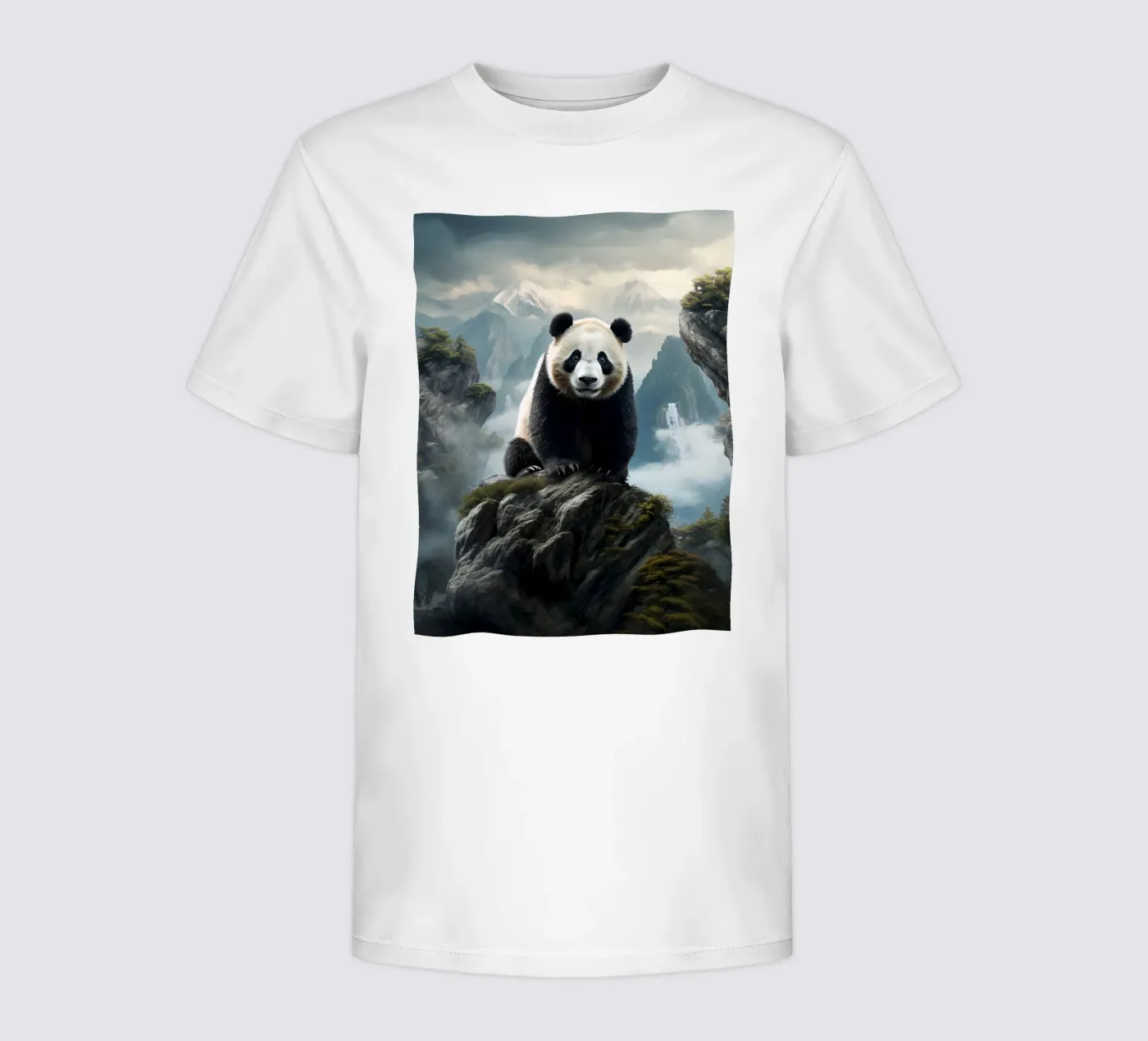 Panda Mountains t-shirt bambini da Mateo