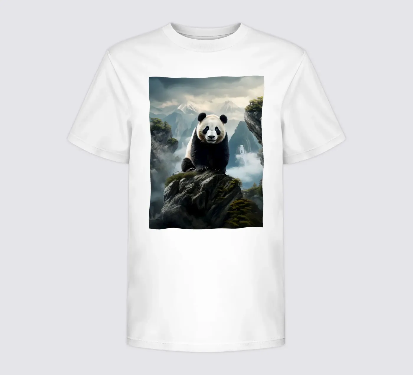 Panda Mountains t-shirt bambini da Mateo