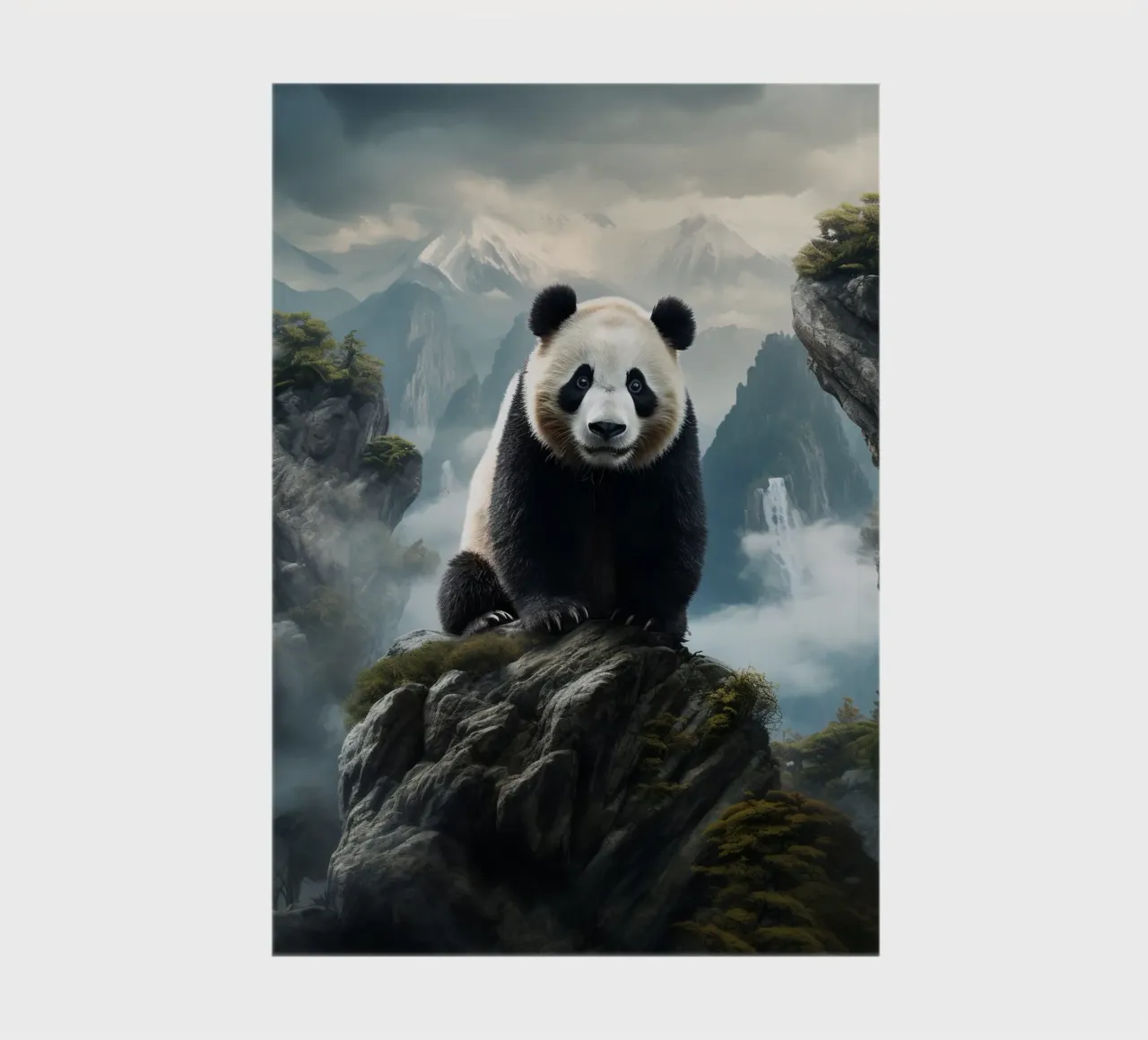 Panda Mountains notebook by Mateo