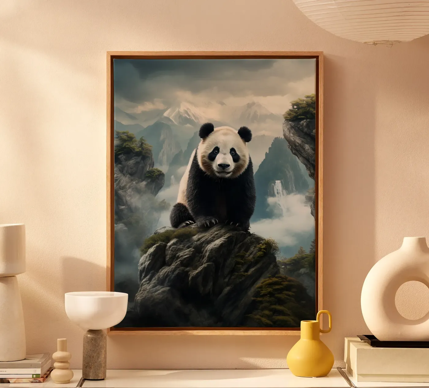 Panda Mountains tela da Mateo