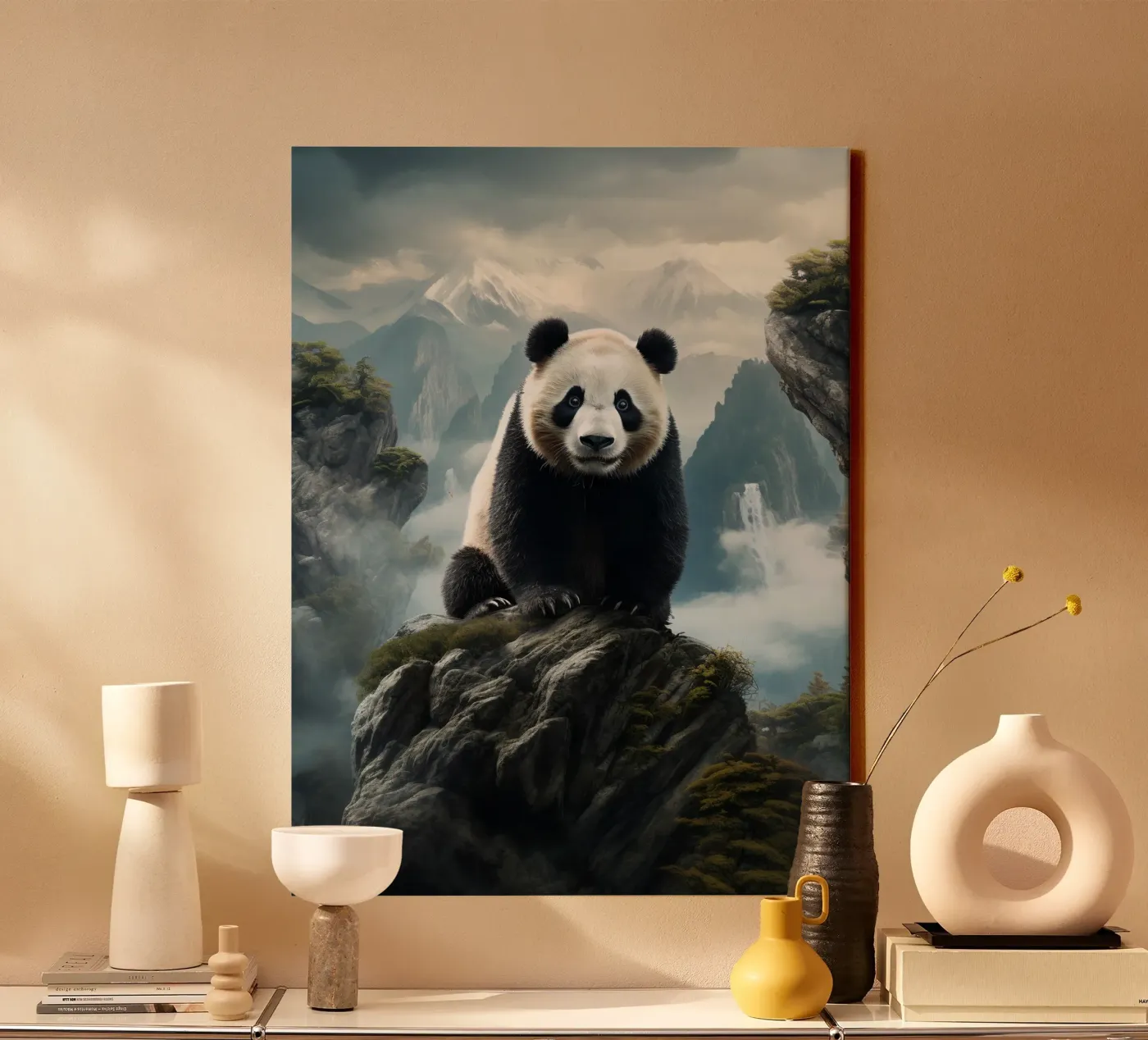 Panda Mountains tela da Mateo