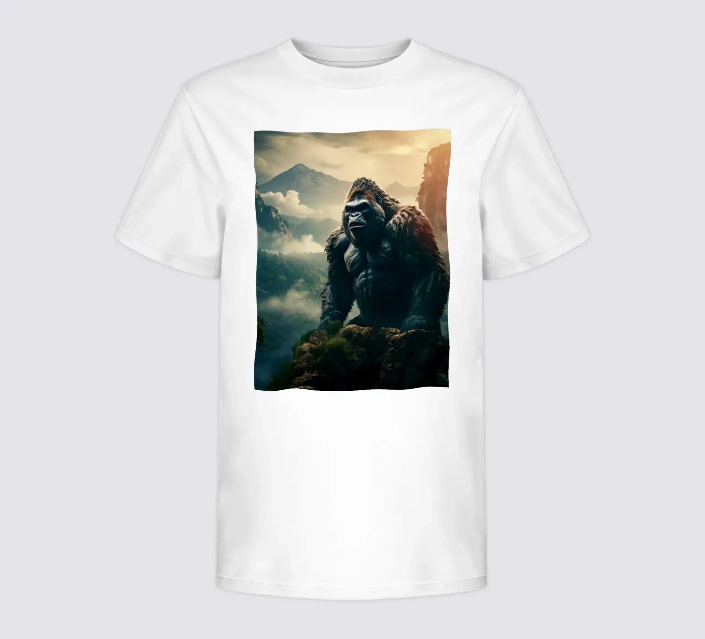 Gorilla Mountains t-shirt bambini da Mateo