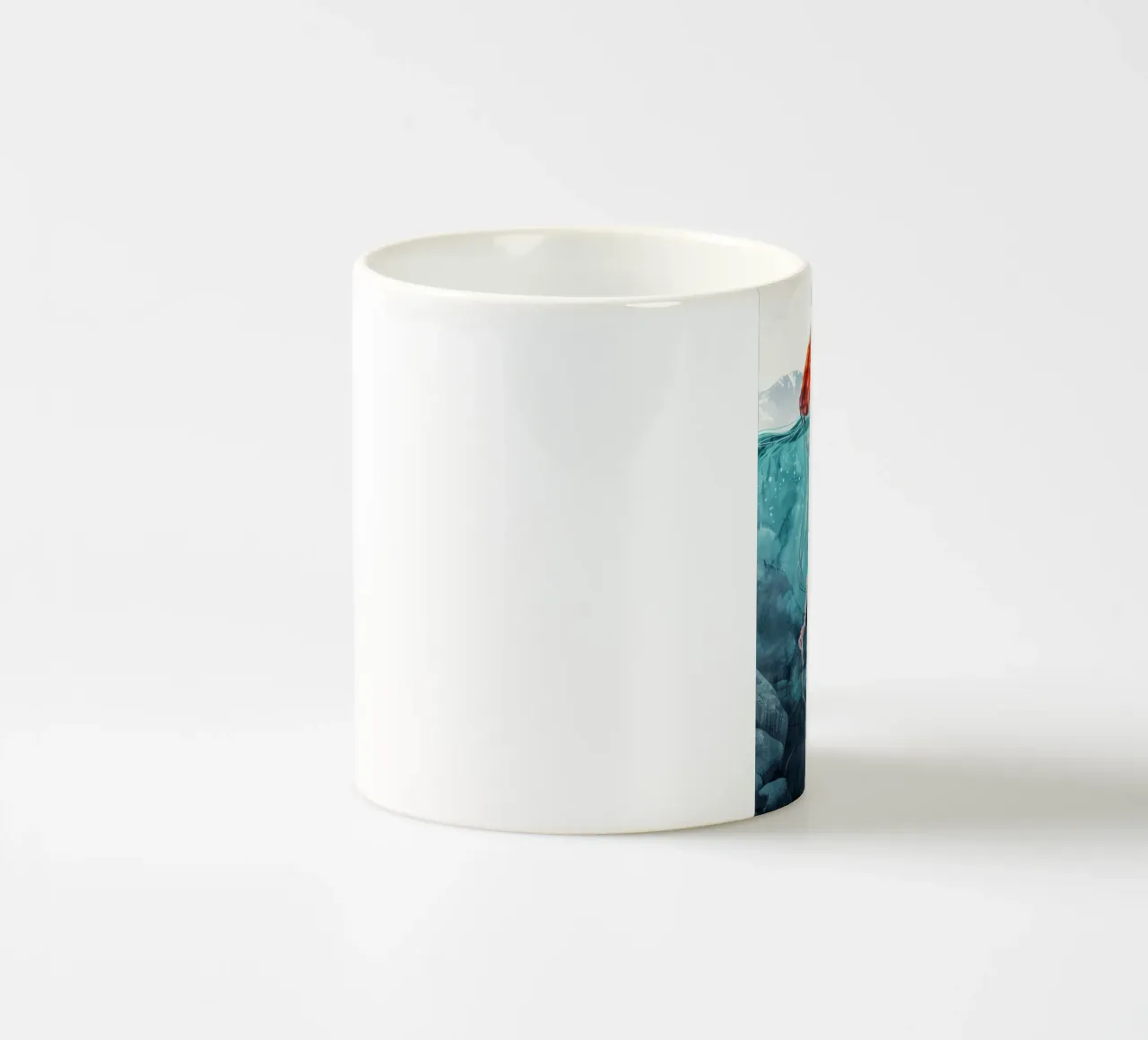 Medusa vita oceanica tazza in ceramica da Justyna Jaszke JBJart