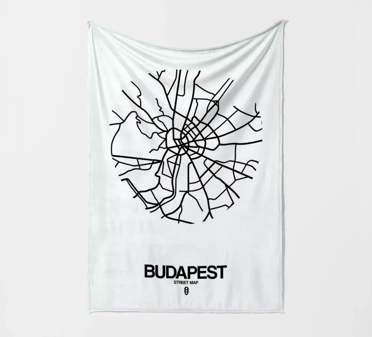 Budapest Fleecedecke von Naxart