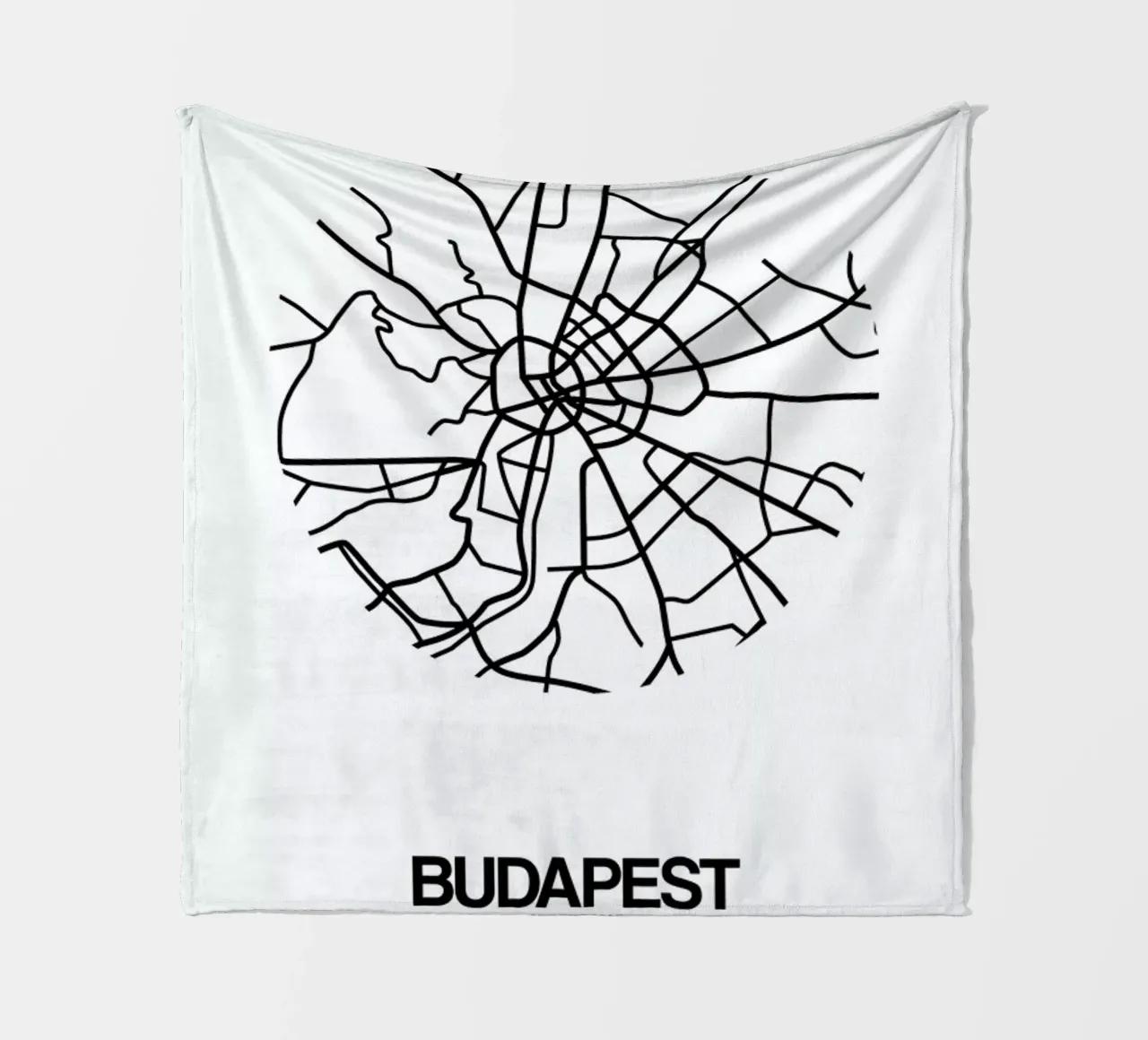 Budapest Fleecedecke von Naxart