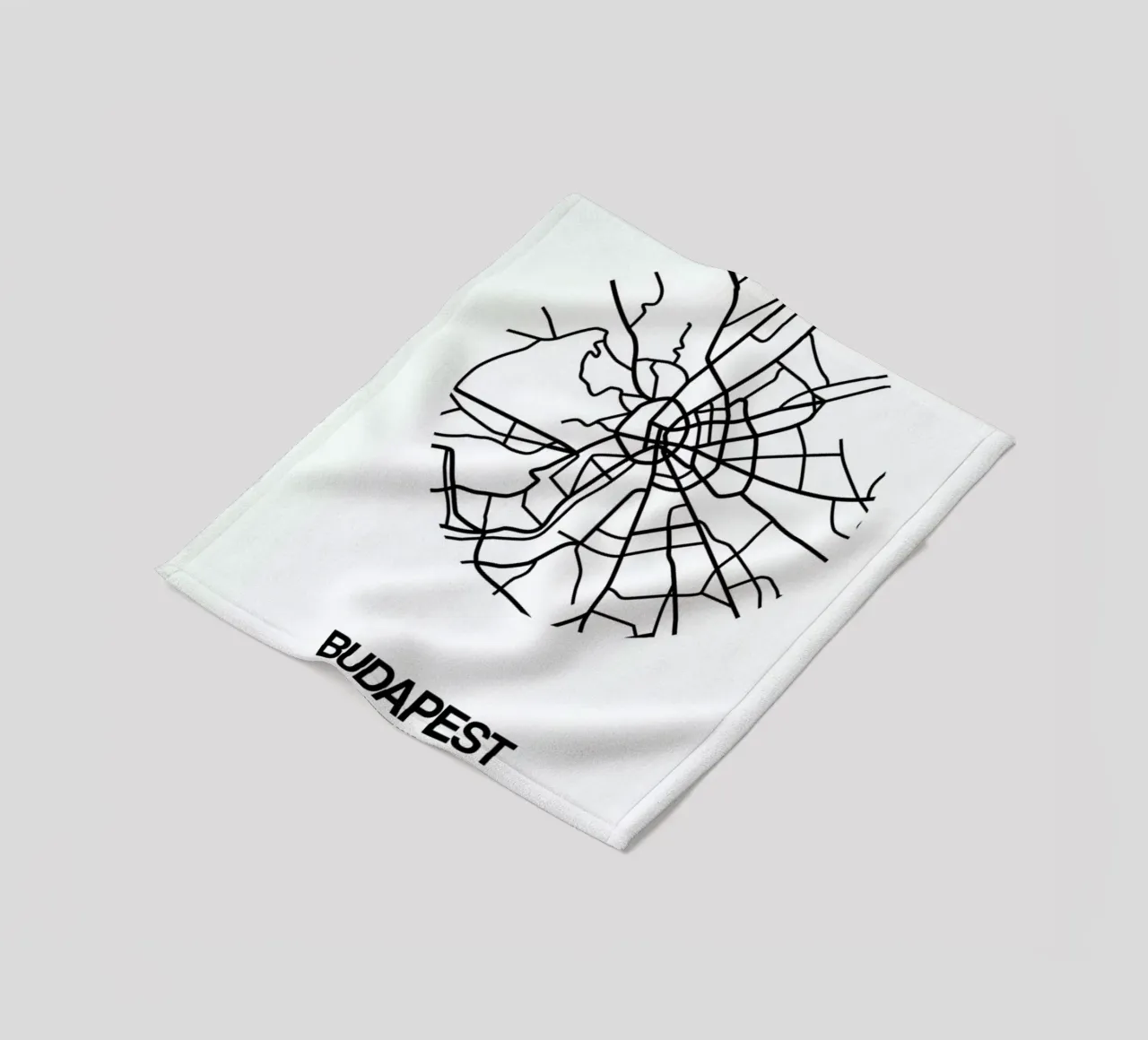 Budapest Fleecedecke von Naxart