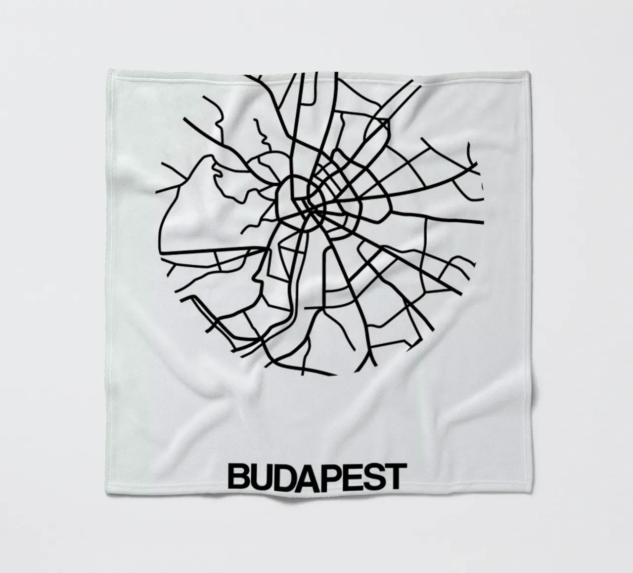 Budapest Fleecedecke von Naxart