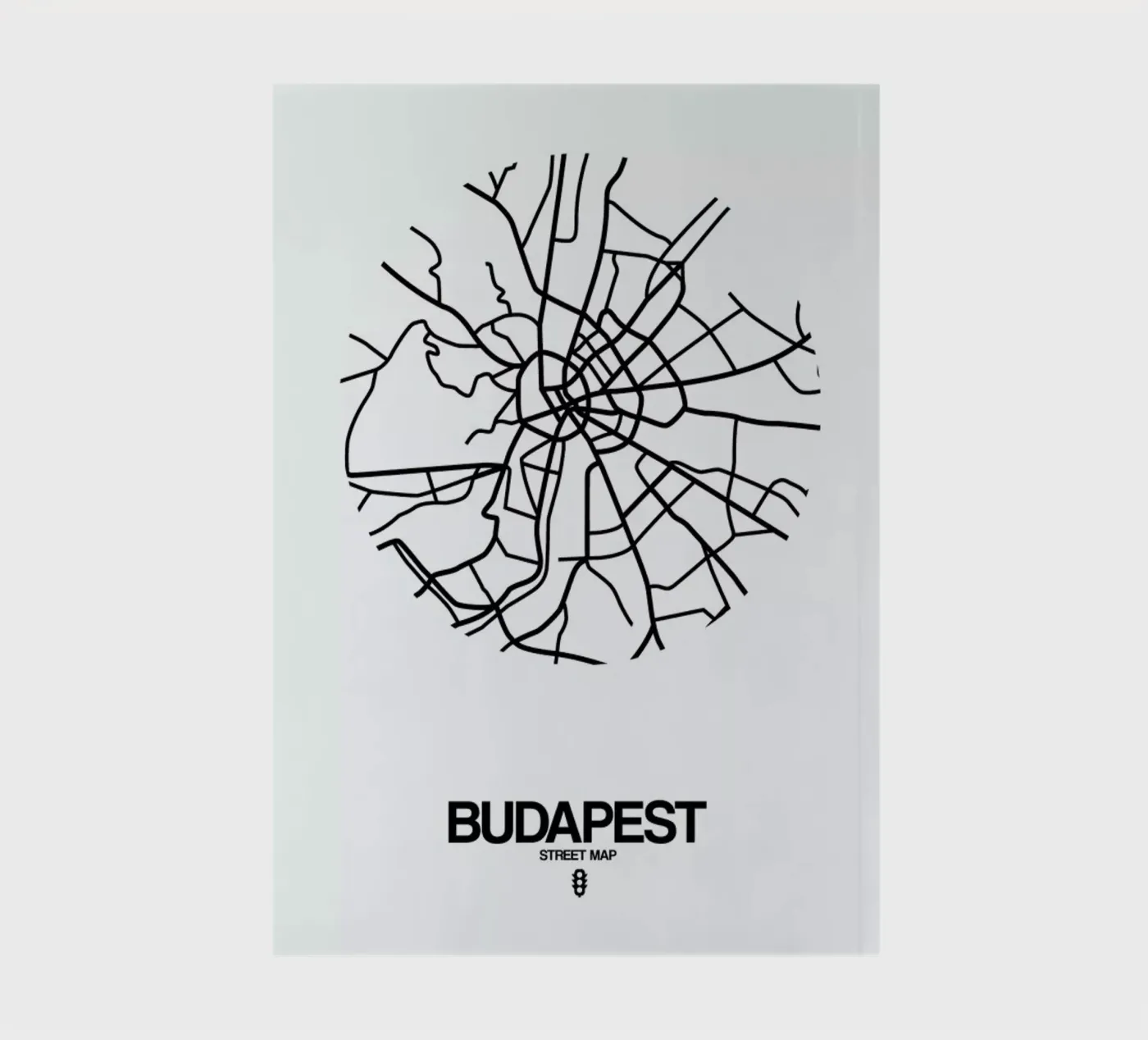 Budapest quaderno da Naxart