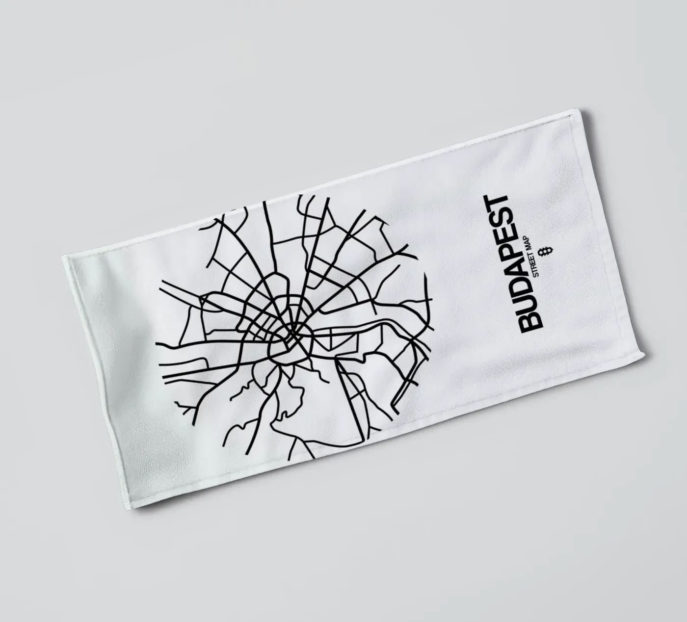 Budapest towel by Naxart