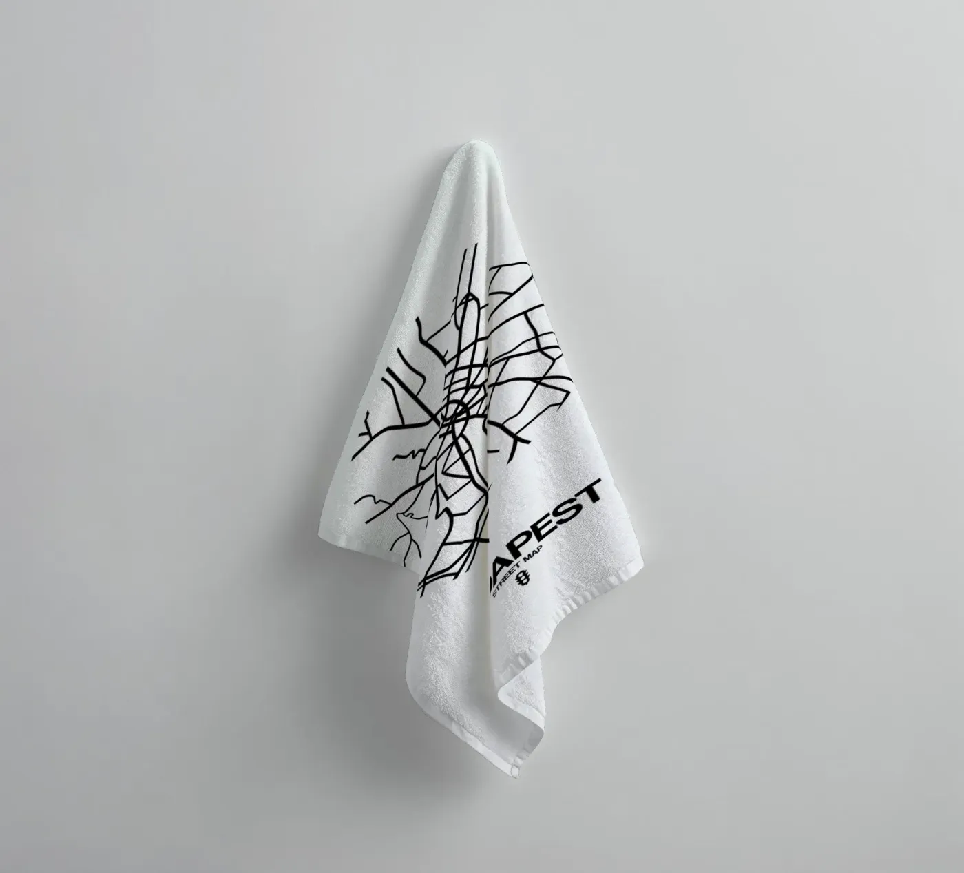 Budapest towel by Naxart