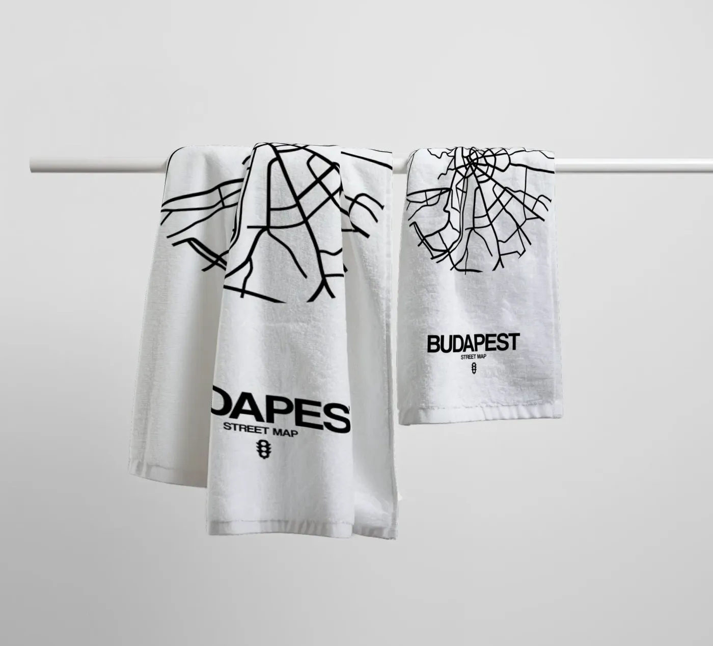 Budapest towel by Naxart