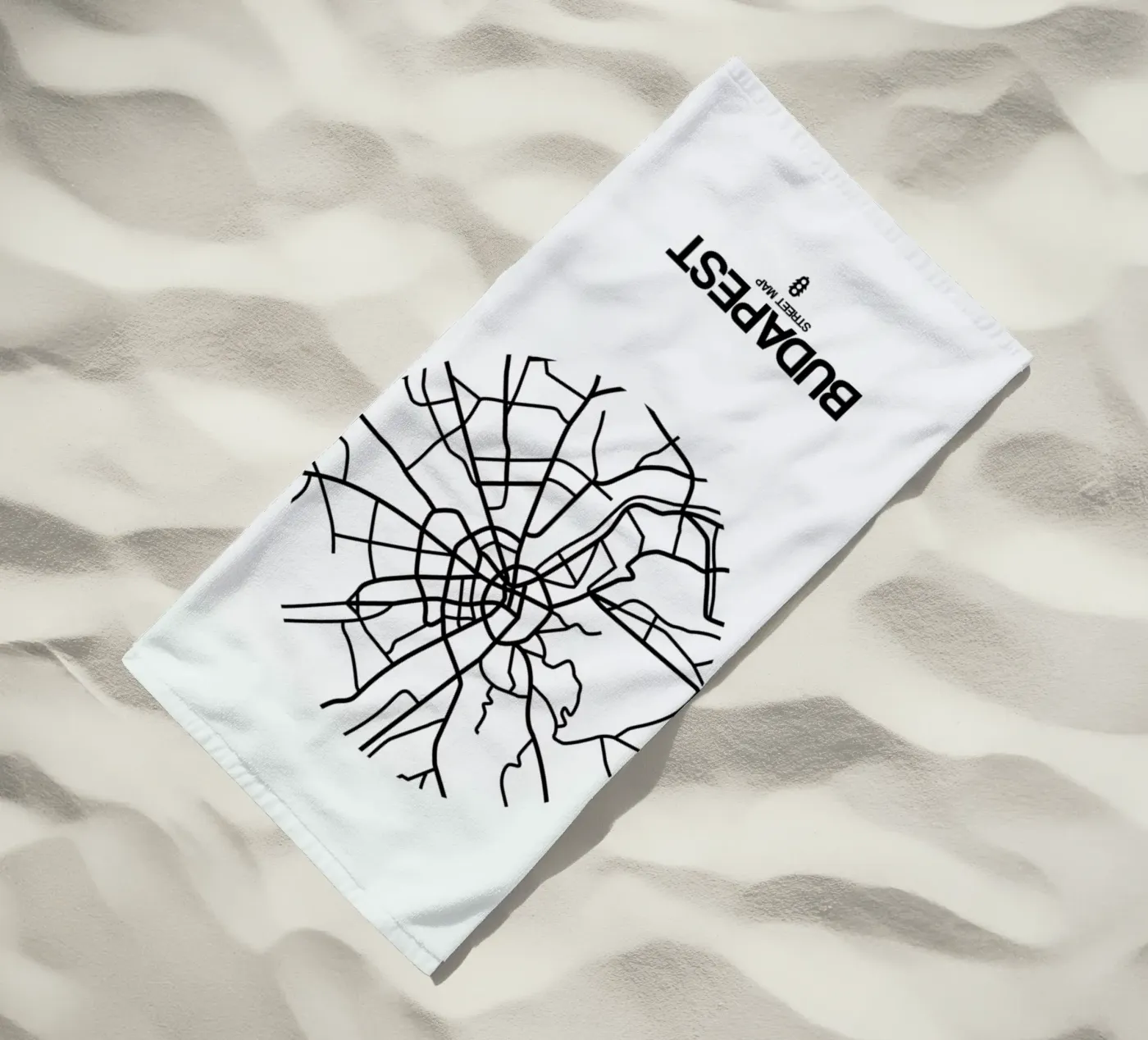 Budapest strandhanddoek van Naxart