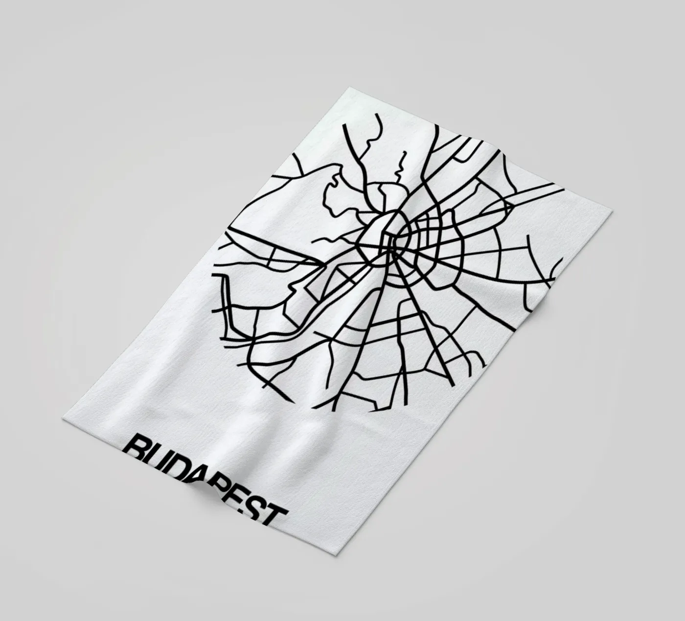 Budapest strandhanddoek van Naxart