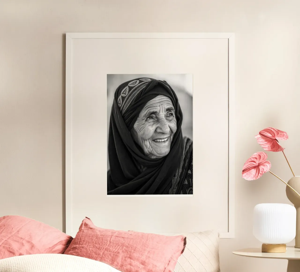Sayane - Ritratto di una donna amazigh poster da Amazigh