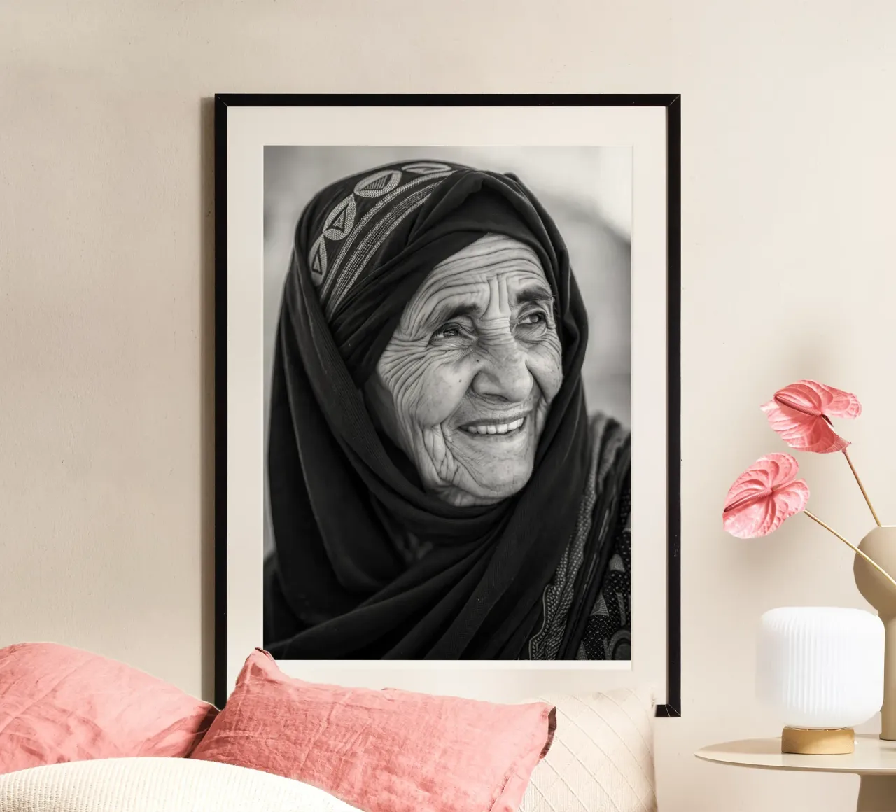 Sayane - Ritratto di una donna amazigh poster da Amazigh