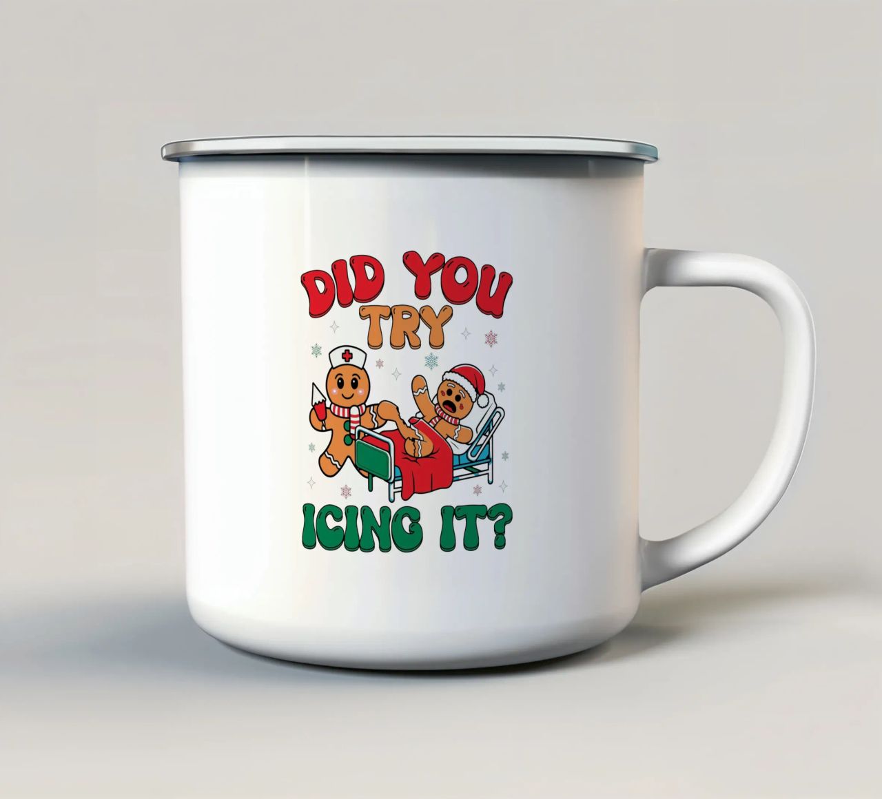 Did you try icing it? tazza in smalto da edsonramosart