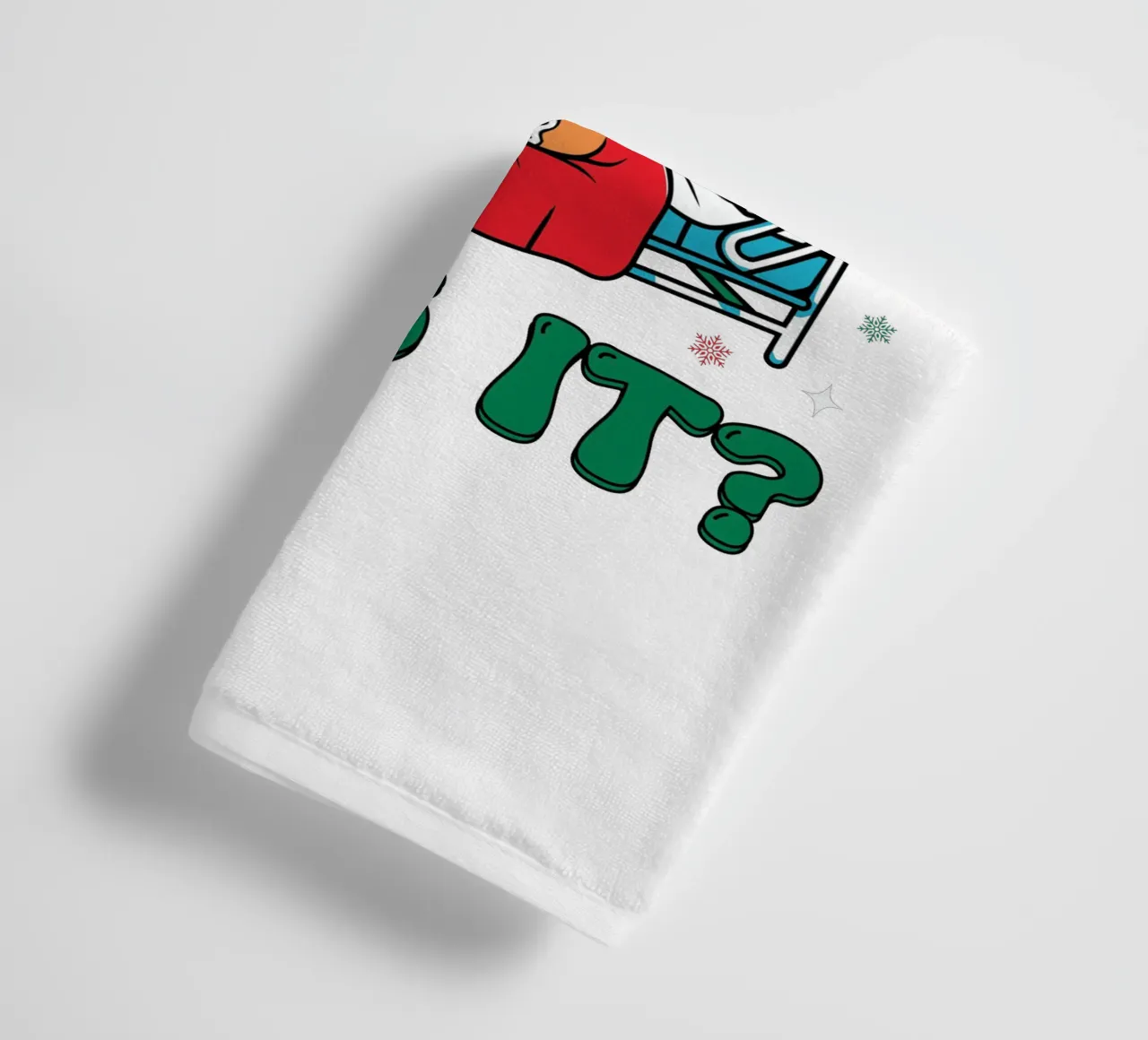 Did you try icing it? asciugamano da bagno da edsonramosart