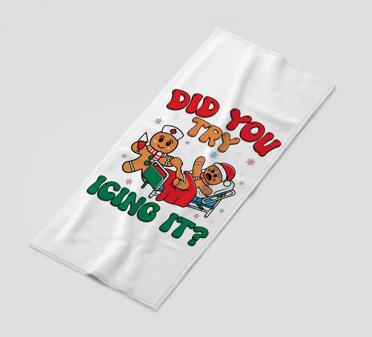 Did you try icing it? toalla de playa de edsonramosart