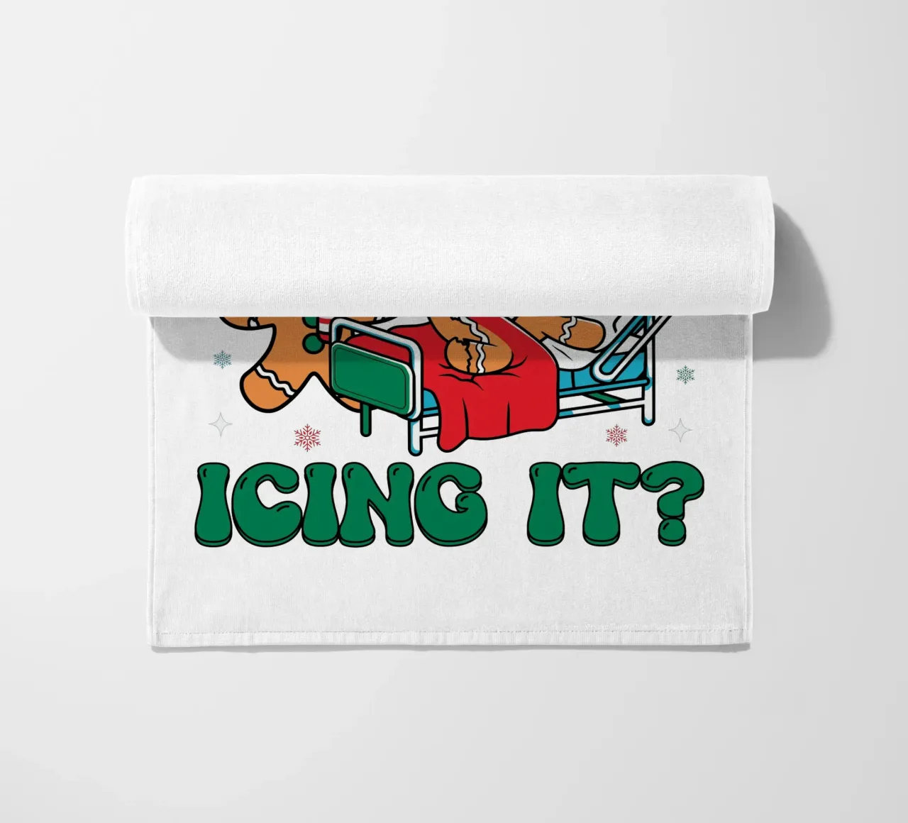 Did you try icing it? toalla de playa de edsonramosart