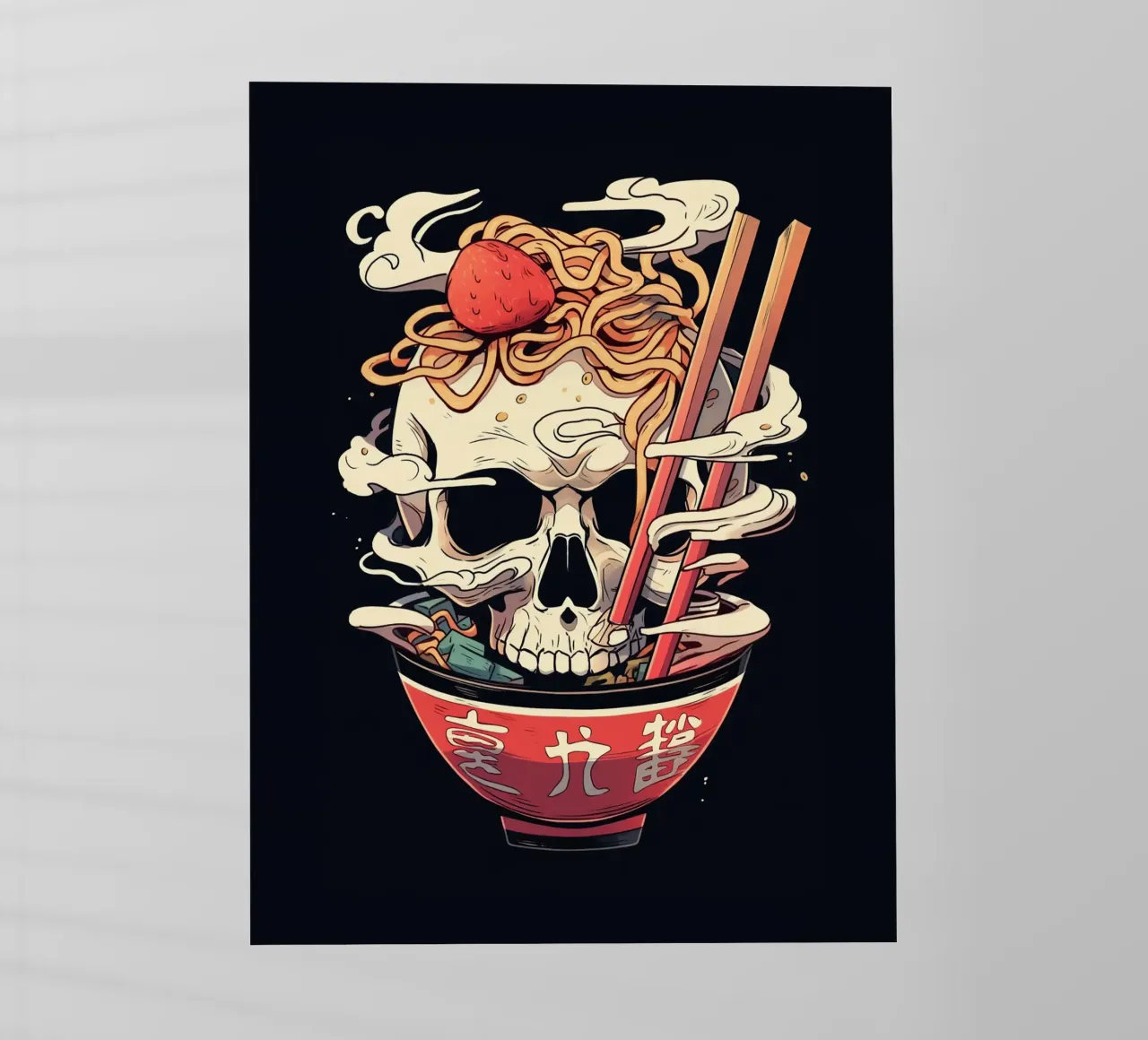 Death ramen pellicola backlit da 2toastdesign
