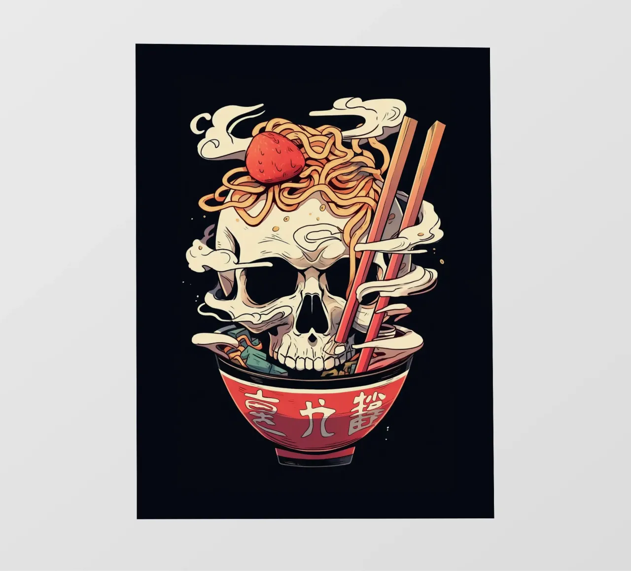Death ramen pellicola backlit da 2toastdesign