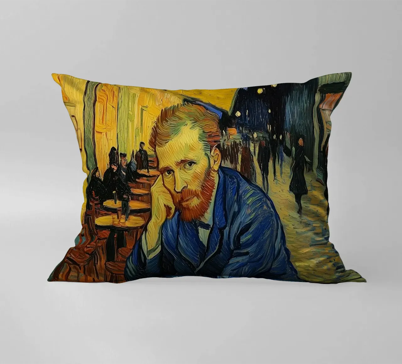 Caffè con Vincent cuscino da Carinaprint